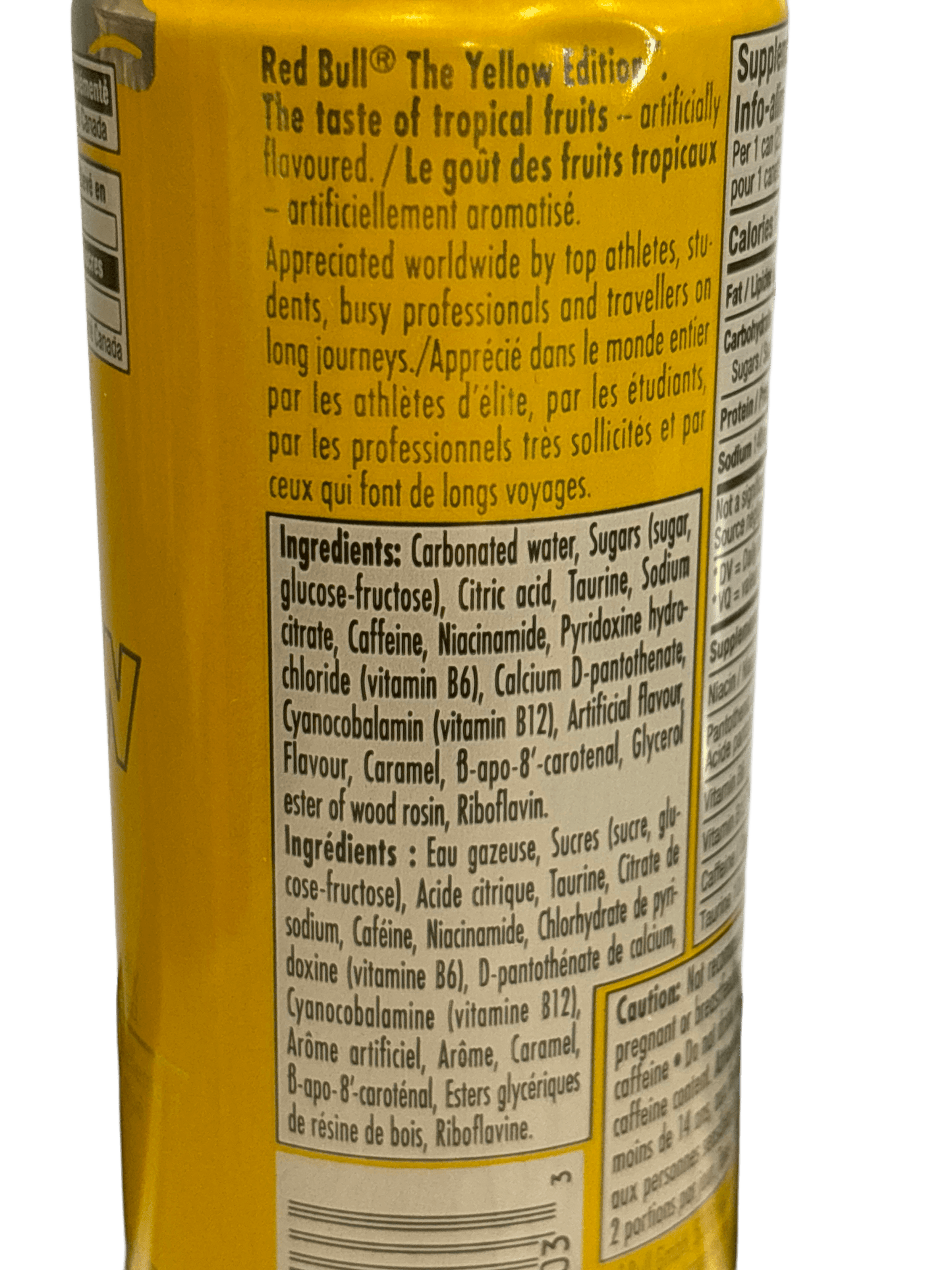 Red Bull Tropical Energy Drink 250ML - Canada Edition