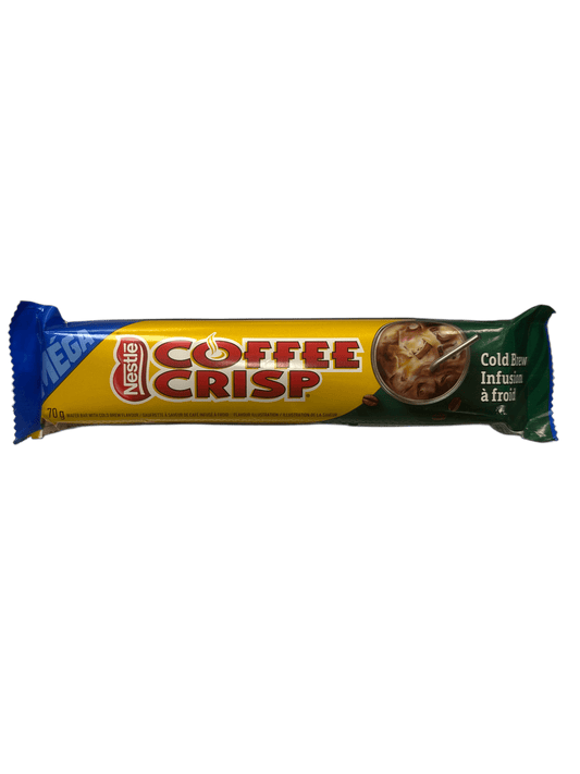 Nestle Coffee Crisp Cold Brew Infusion Chocolate Bar 70G - Canada Edition