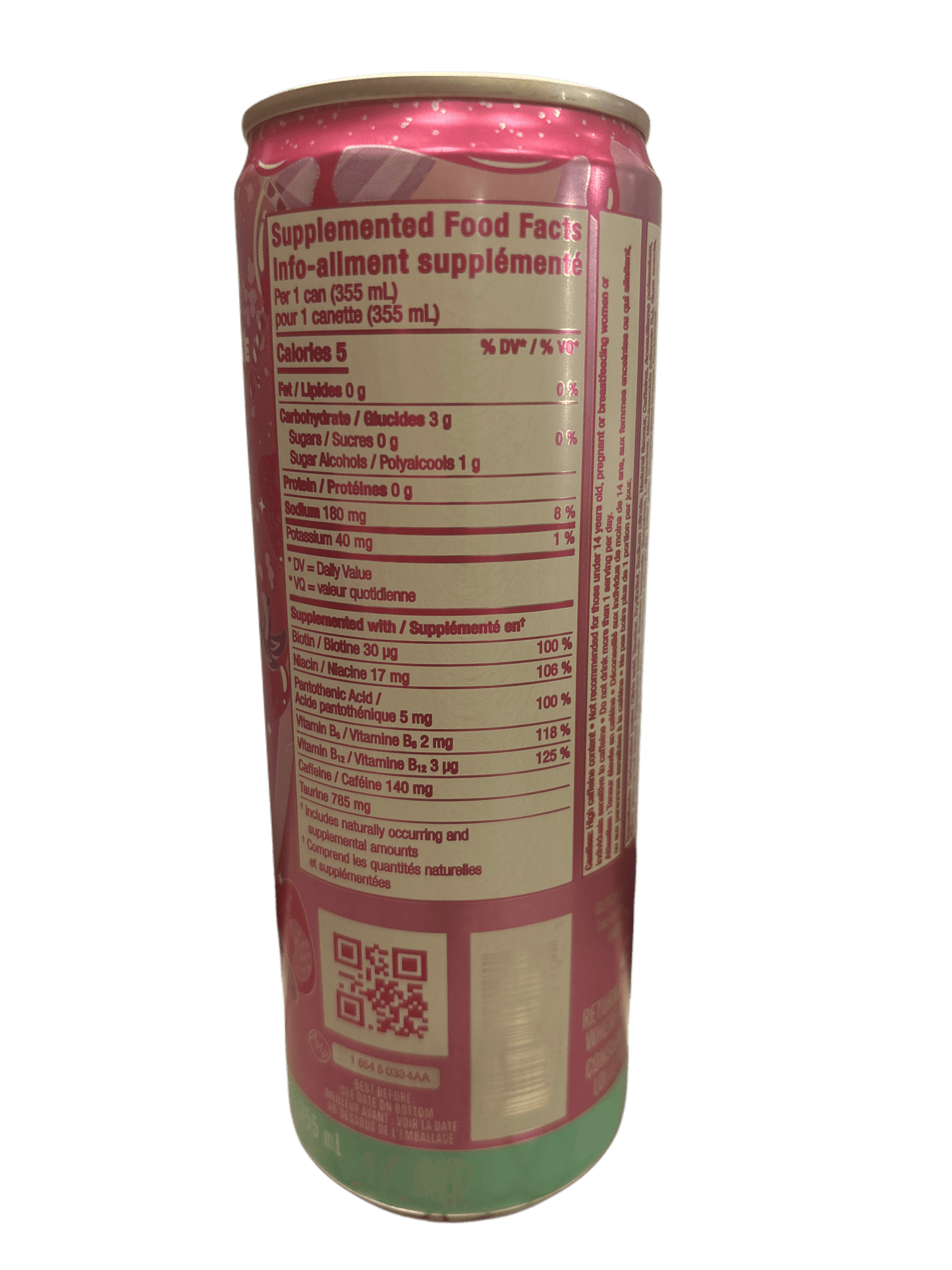 Alani Nu Pink Slush Energy Drink 355ML - Canada Edition