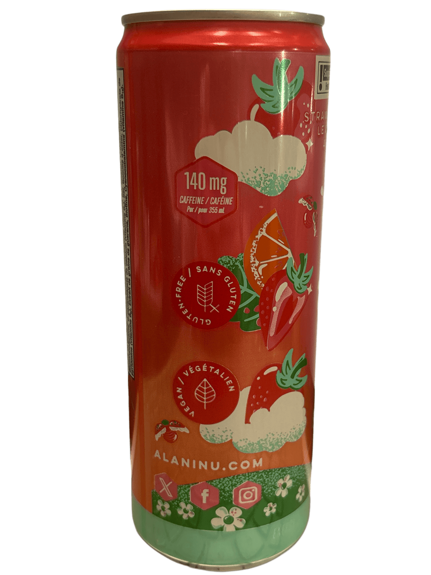 Alani Nu Strawberry Sunrise Energy Drink 355ML - Canadian Edition