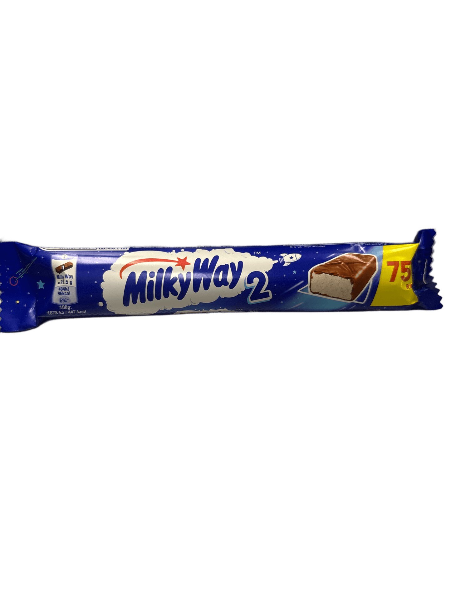 Milky Way 2 Chocolate Bar 43G - U.K Edition