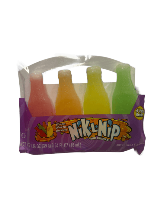 Nik-L-Nip Mini Drinks 4 Pack 1.39OZ