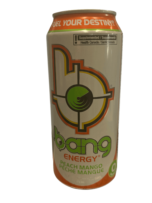 BANG Energy Peach Mango Drink 473ML - Canada Edition