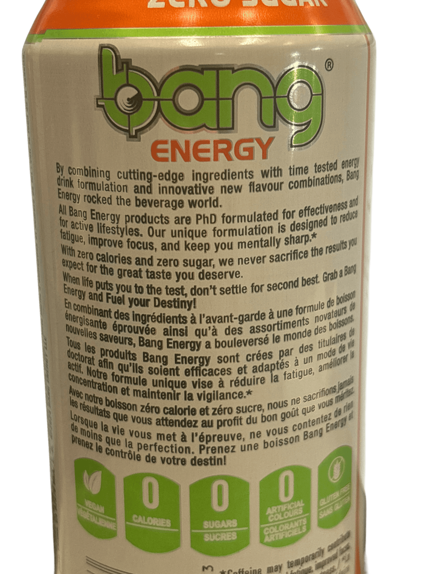 BANG Energy Peach Mango Drink 473ML - Canada Edition