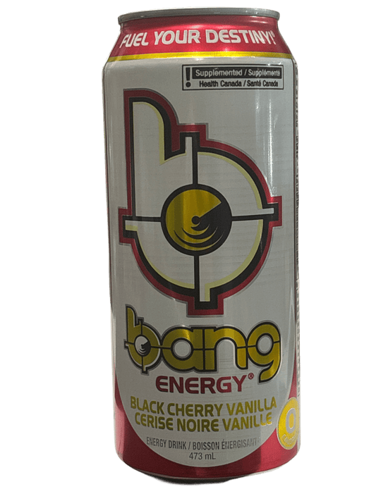 BANG Energy Zero Sugar Black Cherry Drink 473ML - Canada Edition