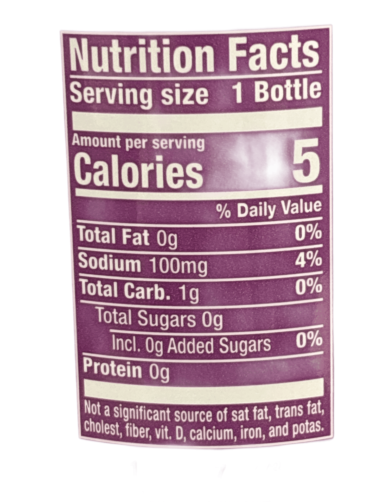 Dr. Pepper Blackberry Zero Sugar Bottle 591ML - U.S Edition