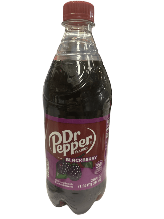 Dr. Pepper Blackberry Bottle 591ML - U.S Edition