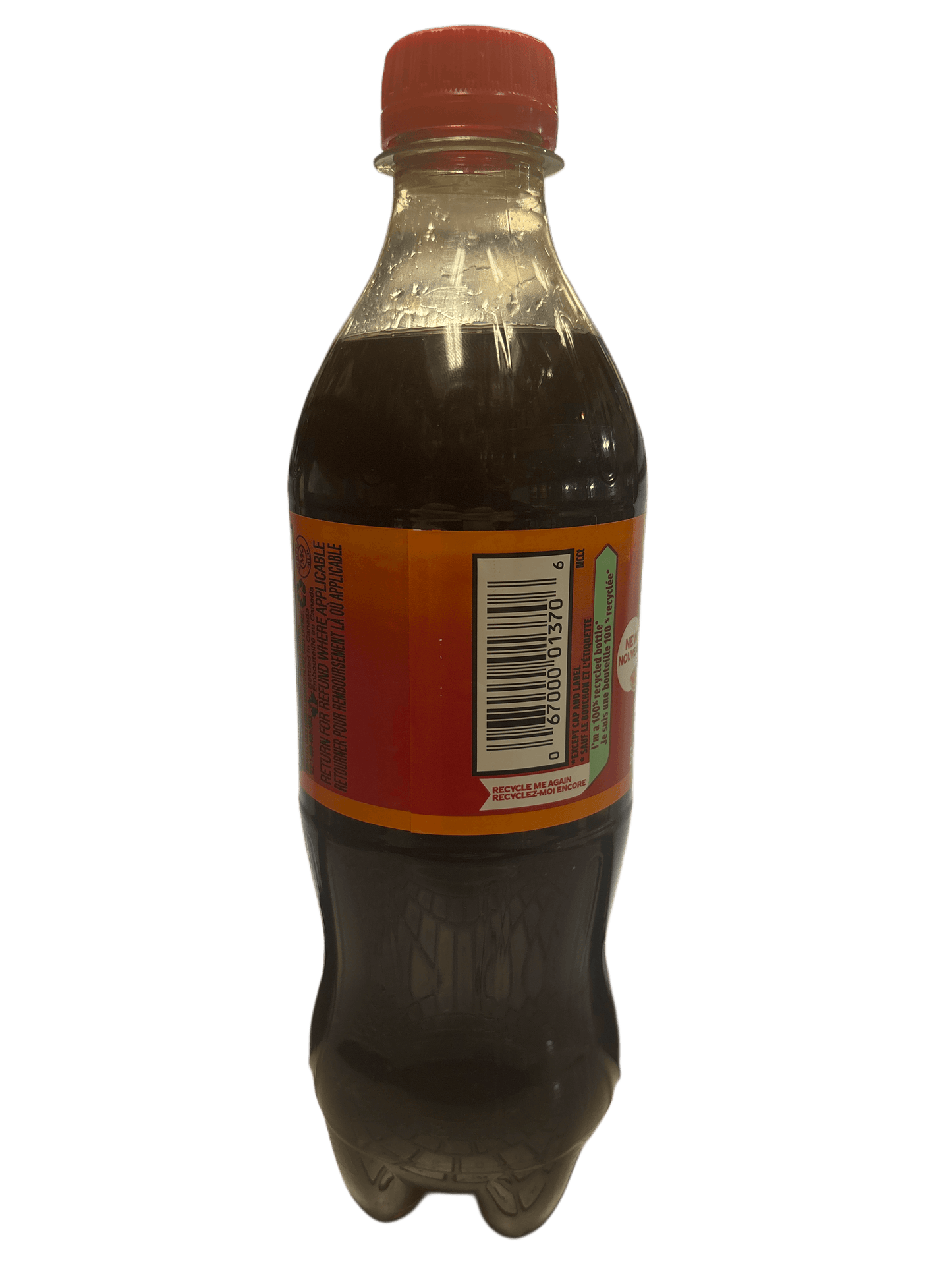 Coca Cola Orange Cream Soda Bottle 500 ML - Canadian Edition