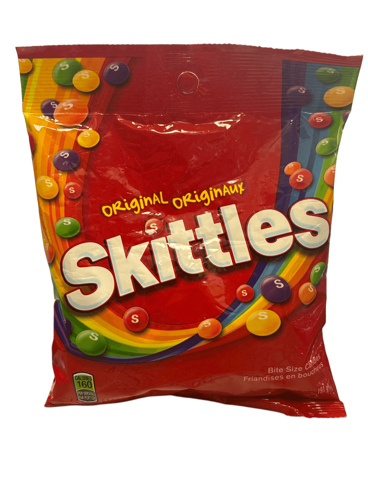 Skittles Original Candy Bag - 191G - Canadian Edition