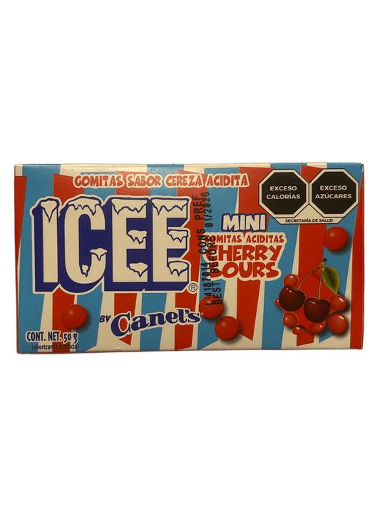Canel's Icee Mini Cherry Sours Jelly Beans 50G - Mexican Edition