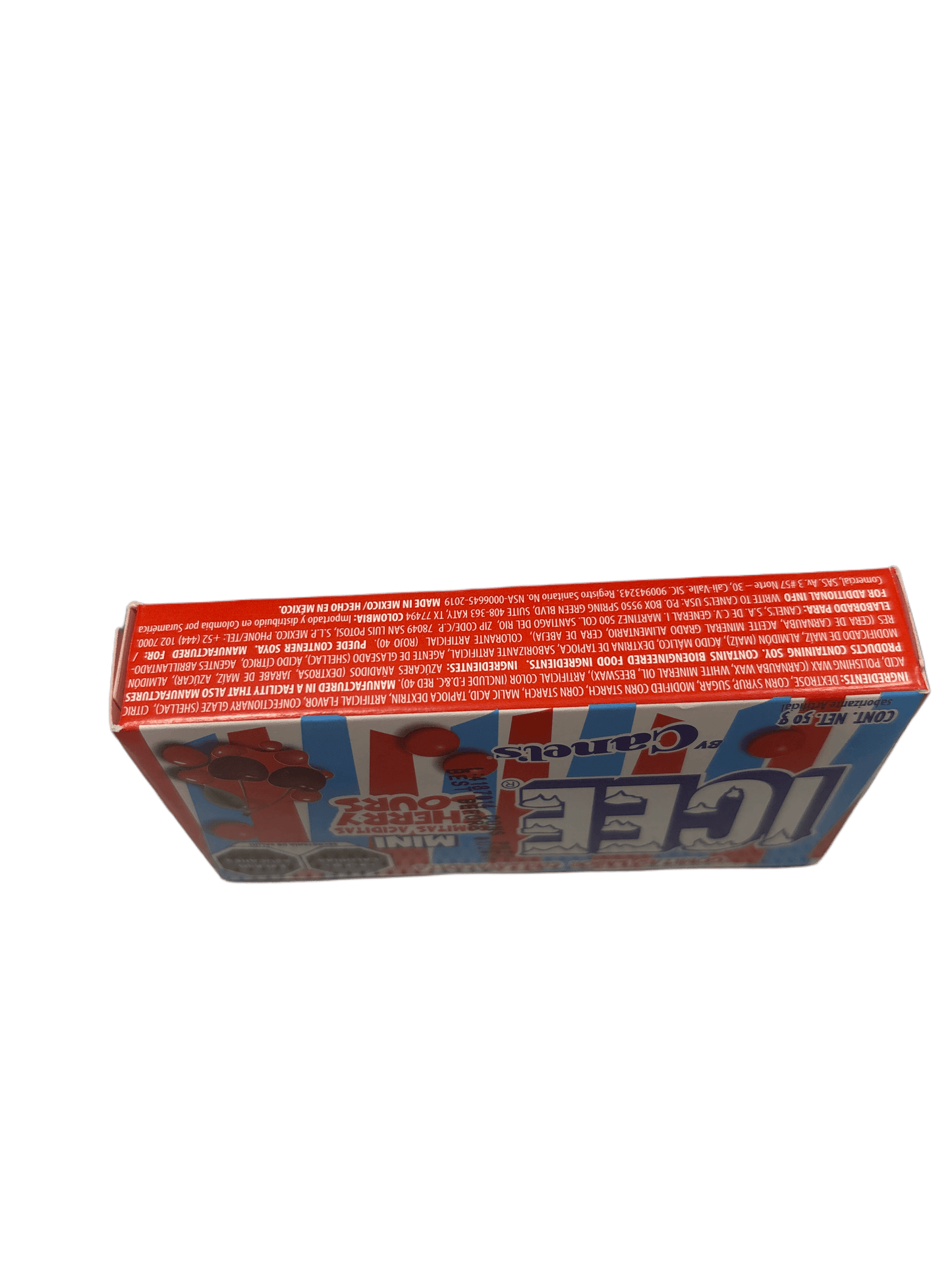 Canel's Icee Mini Cherry Sours Jelly Beans 50G - Mexican Edition