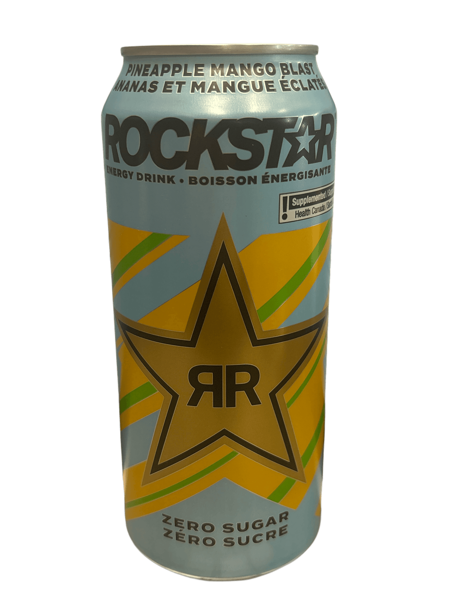 Rockstar Pineapple Mango Blast Zero Sugar Energy Drink 473ML - Canada Edition