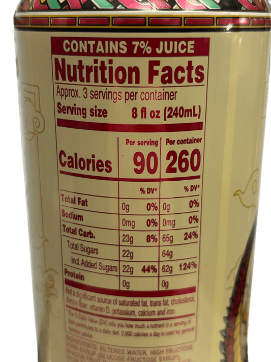 Arizona Dragonfruit Mango Juice Drink 22OZ - Limited Edition - U.S Edition