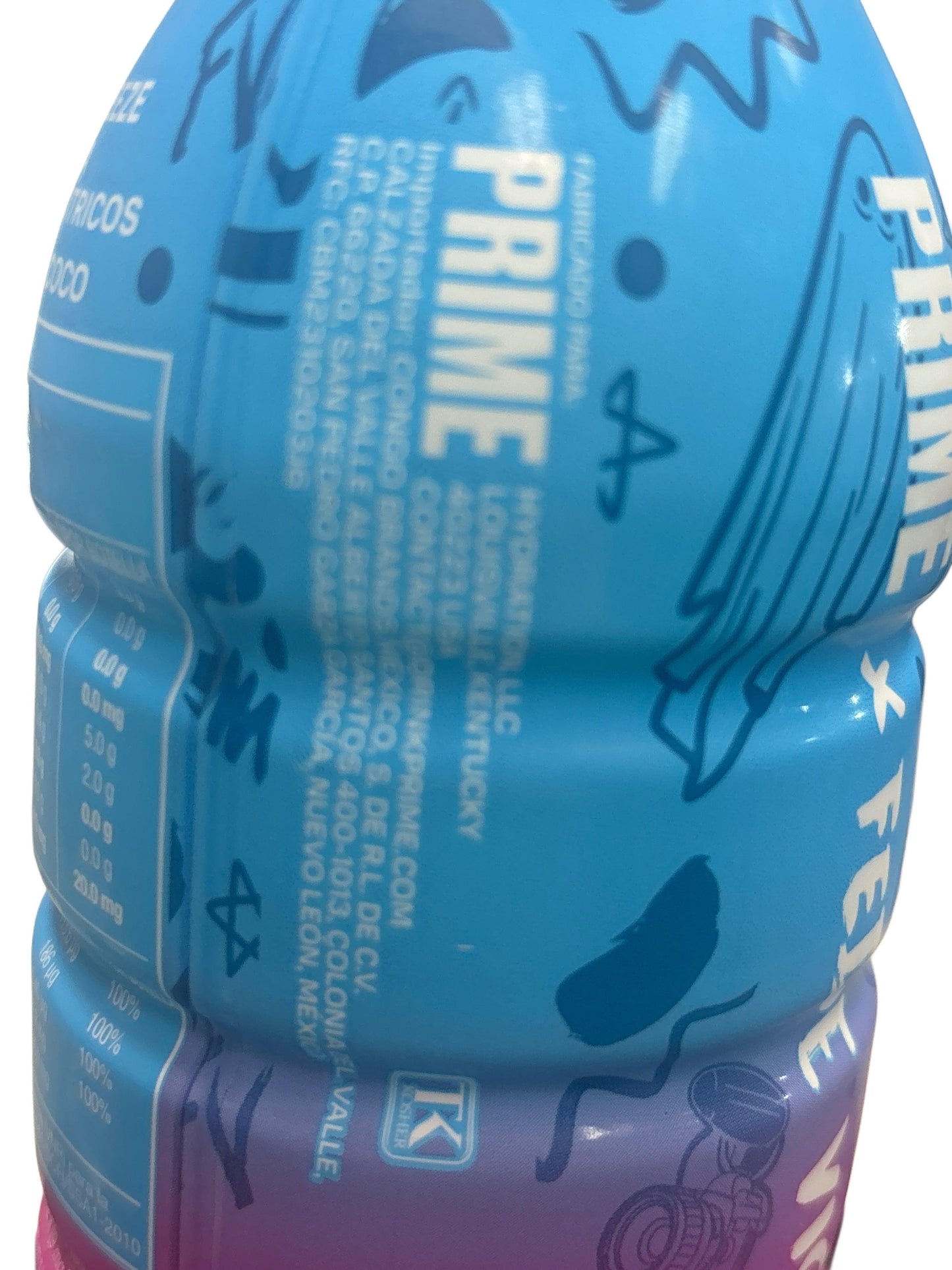 Prime Hydration Fede Vigevani Drink 500ML - Mexican Edition