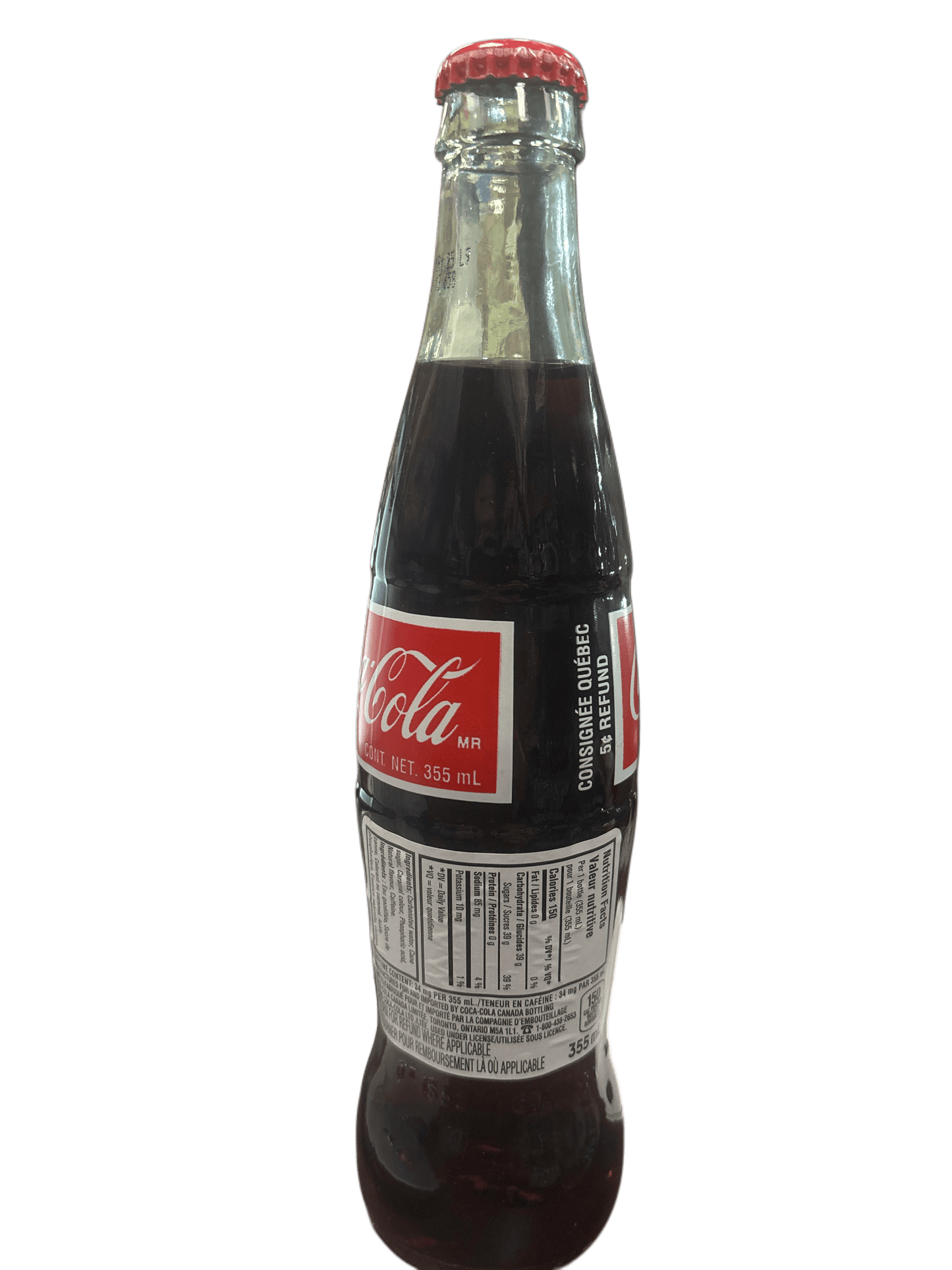 Coca Cola Glass Bottle 355ML - Mexican Edition