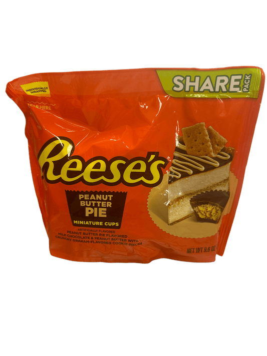 Reese's Peanut Butter Pie Miniature Cups Share Pack 9.6OZ - U.S Edition