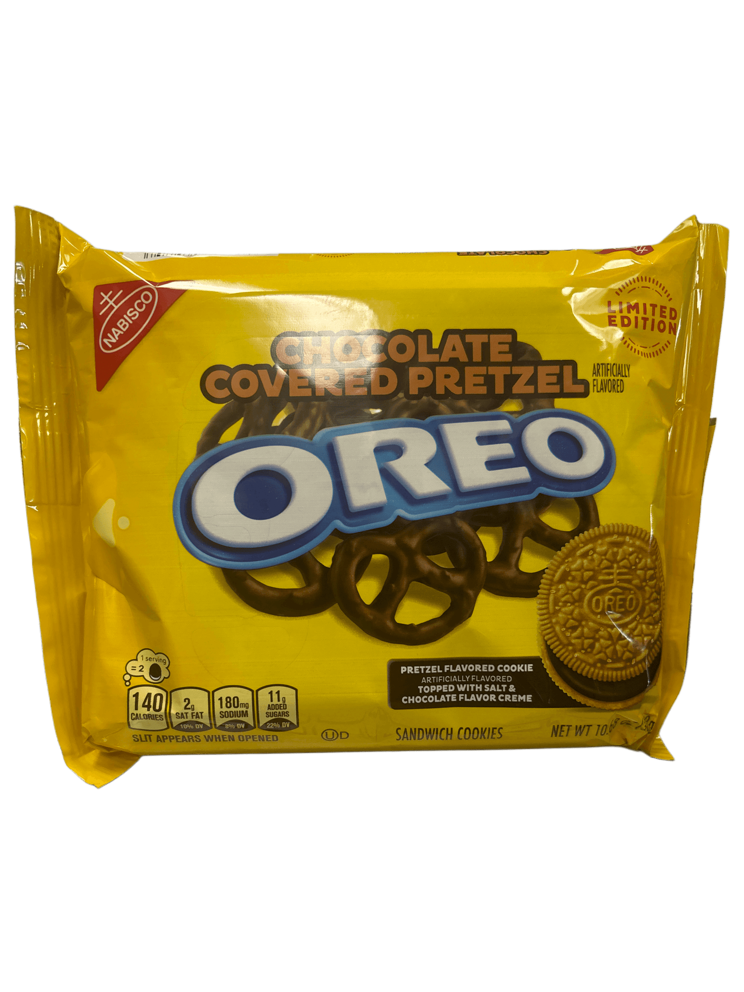 Oreo Chocolate Covered Pretzel Cookies 10.68OZ - U.S Edition