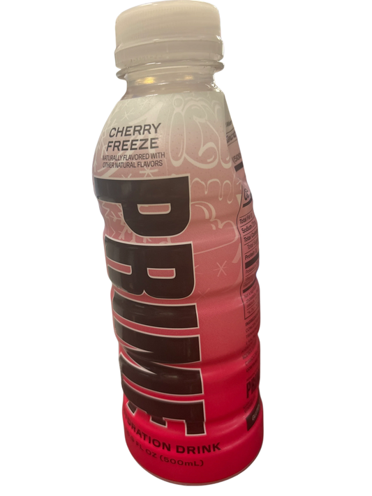 Prime Hydration Special Edition Cherry Freeze Drink Damaged