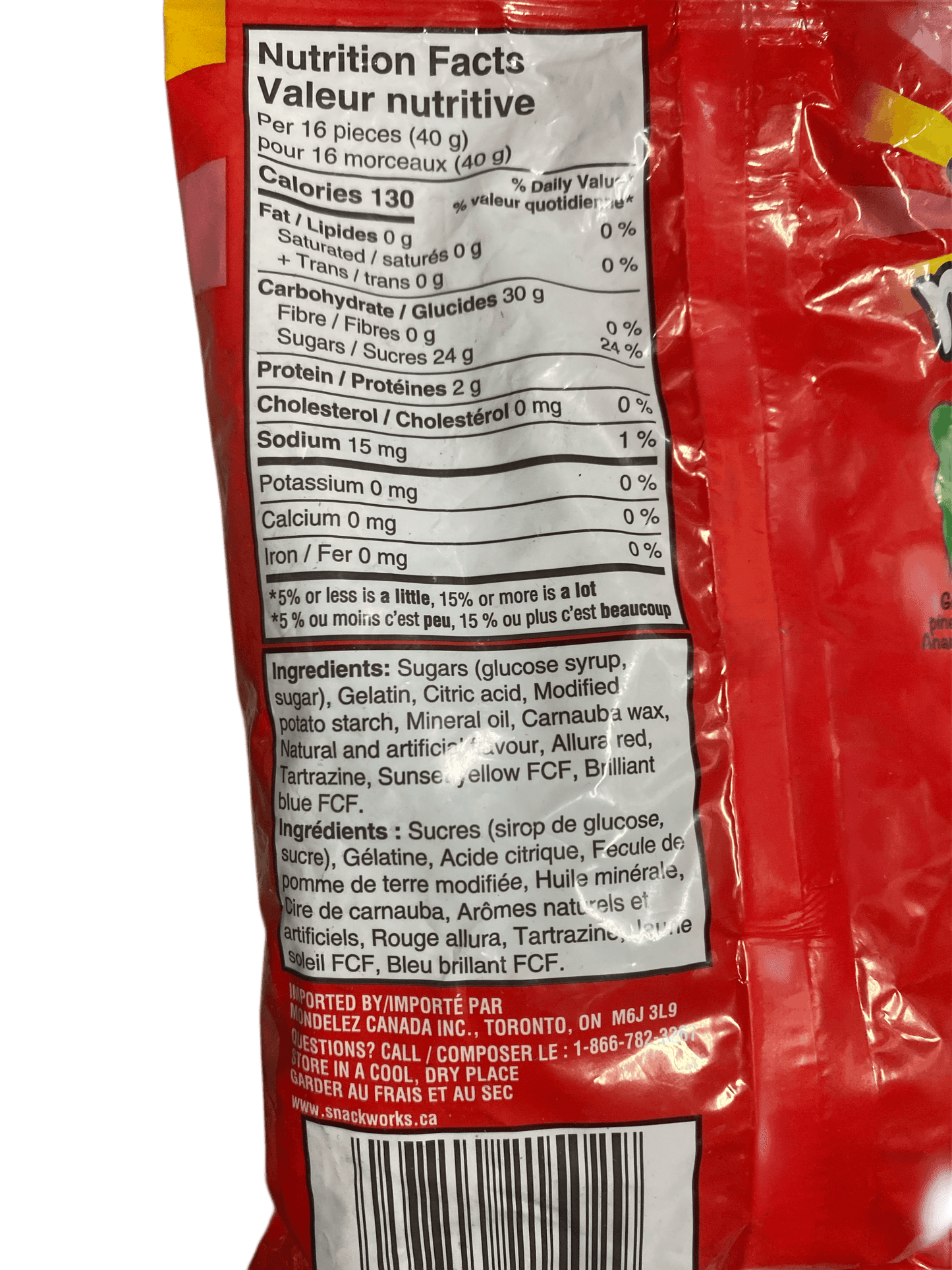 Maynards Original Gummies  - 170G - Canadian Edition