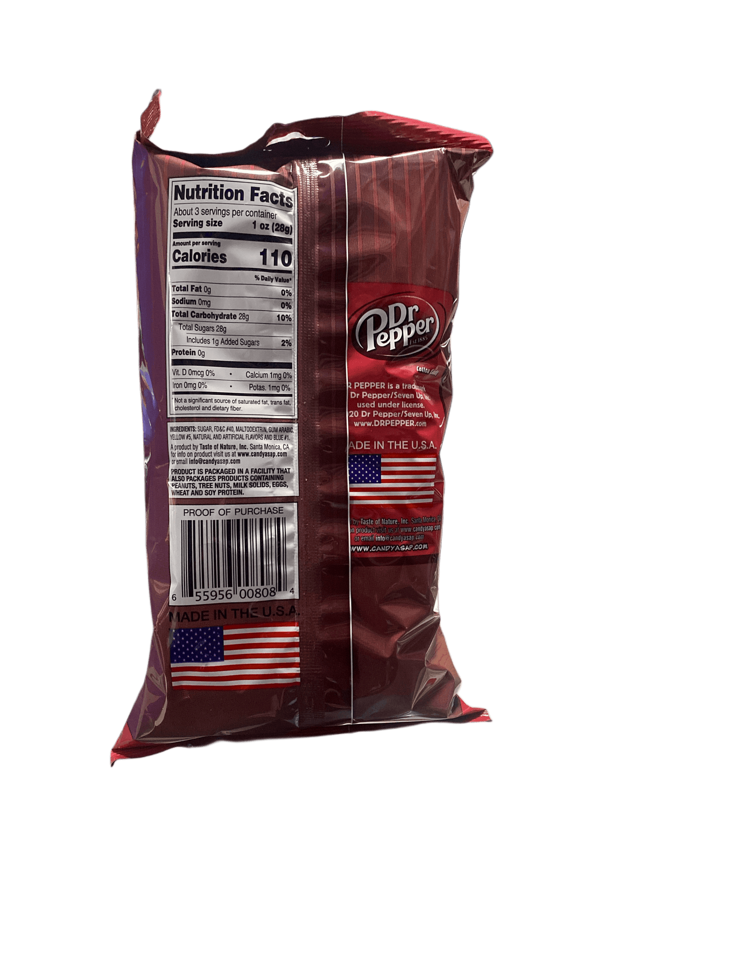 Dr. Pepper Cotton Candy 3.1OZ - U.S Edition