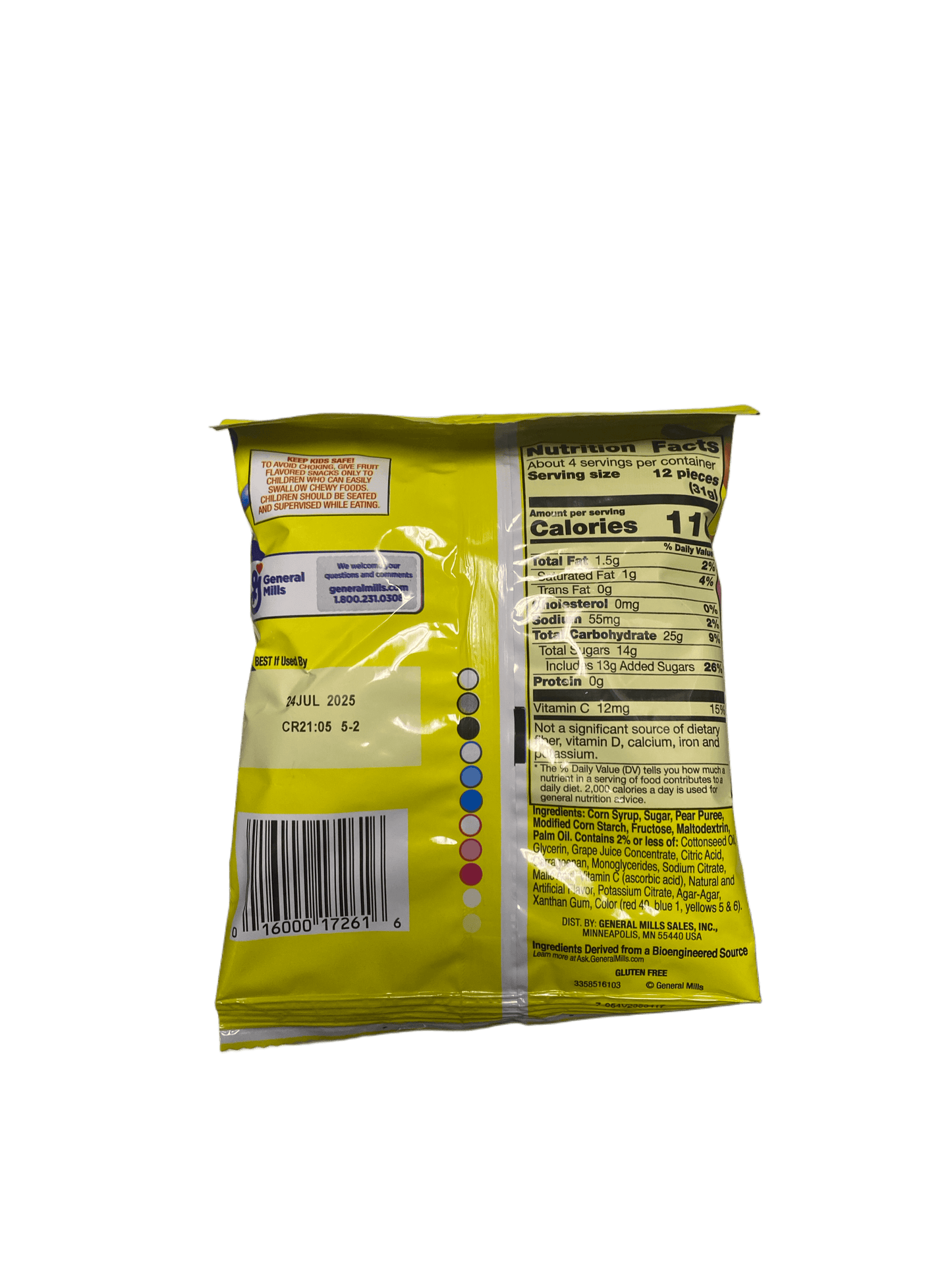 Fruit Gushers Tropical Bag