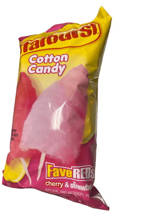 Starburst Cherry & Strawberry Cotton Candy