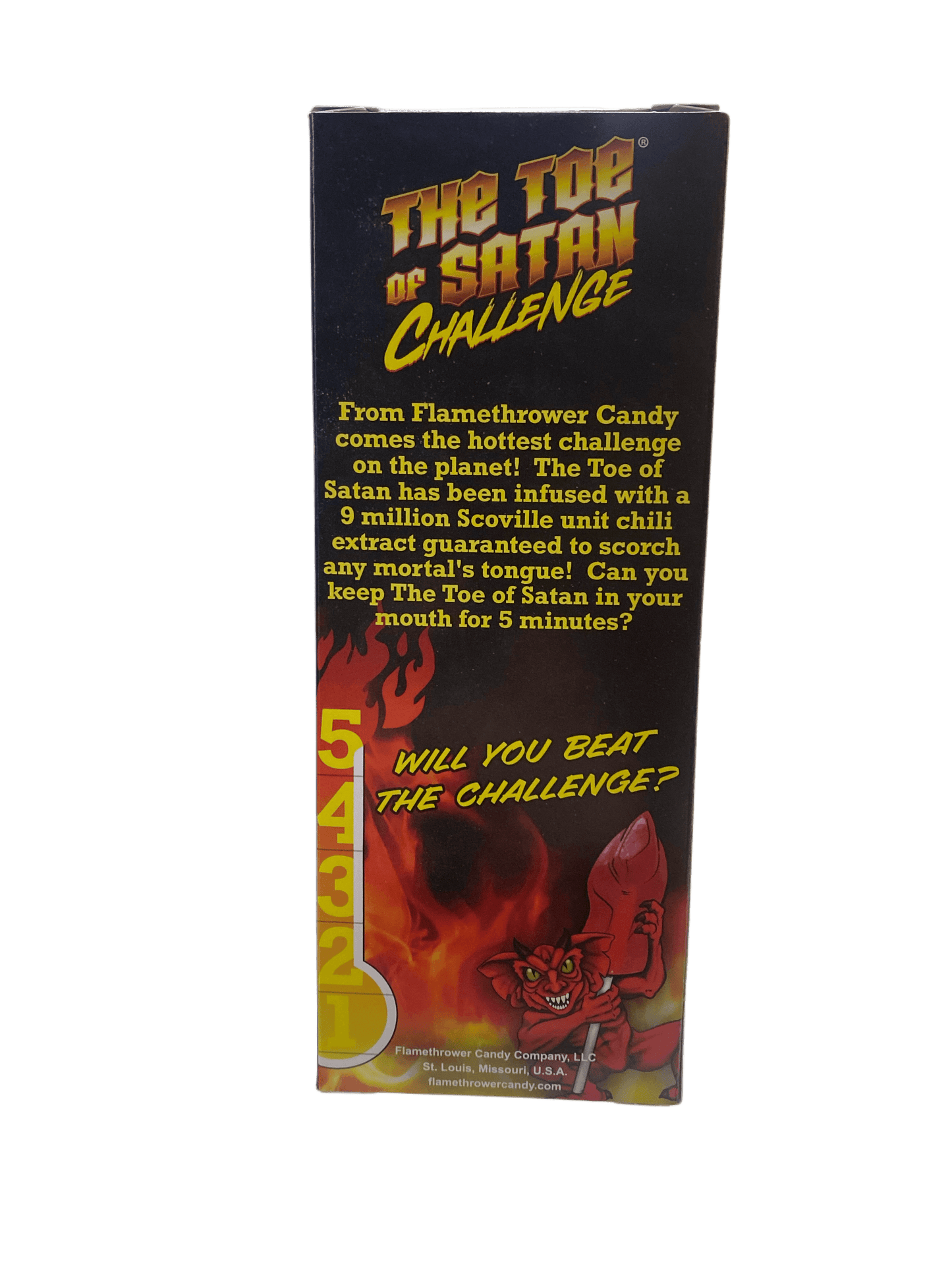 Toe of Satan Hot Lollipop - World's Hottest Lollipop - Canadian Edition