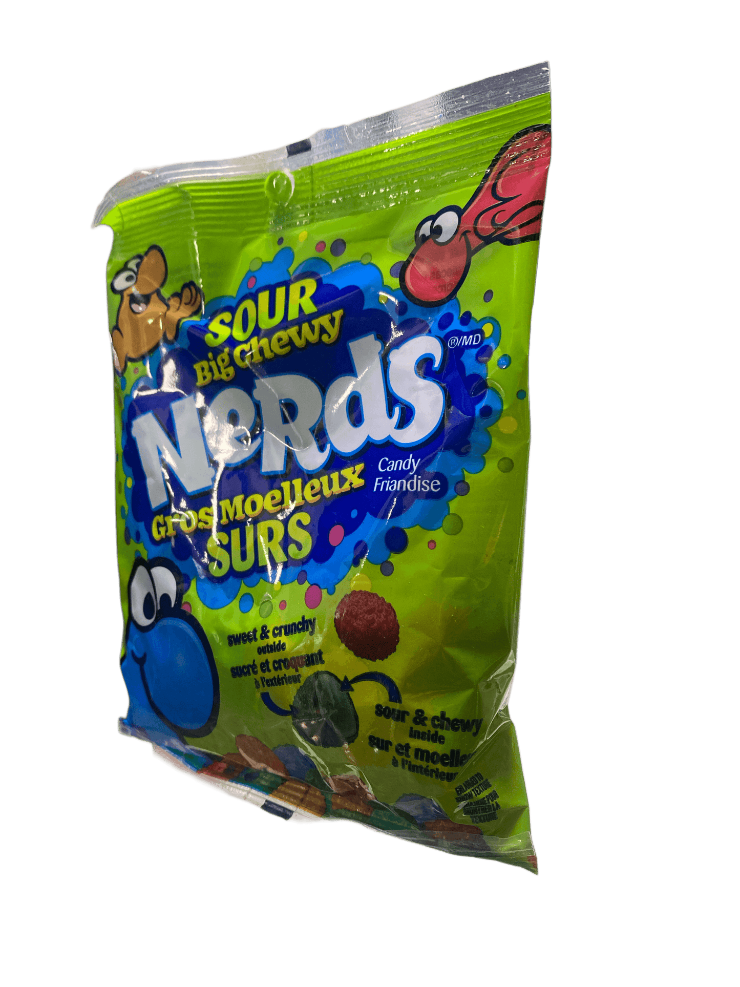 Nerds Sour Big Chewy Sweet and Sour Candy 170G - Canadian Edition