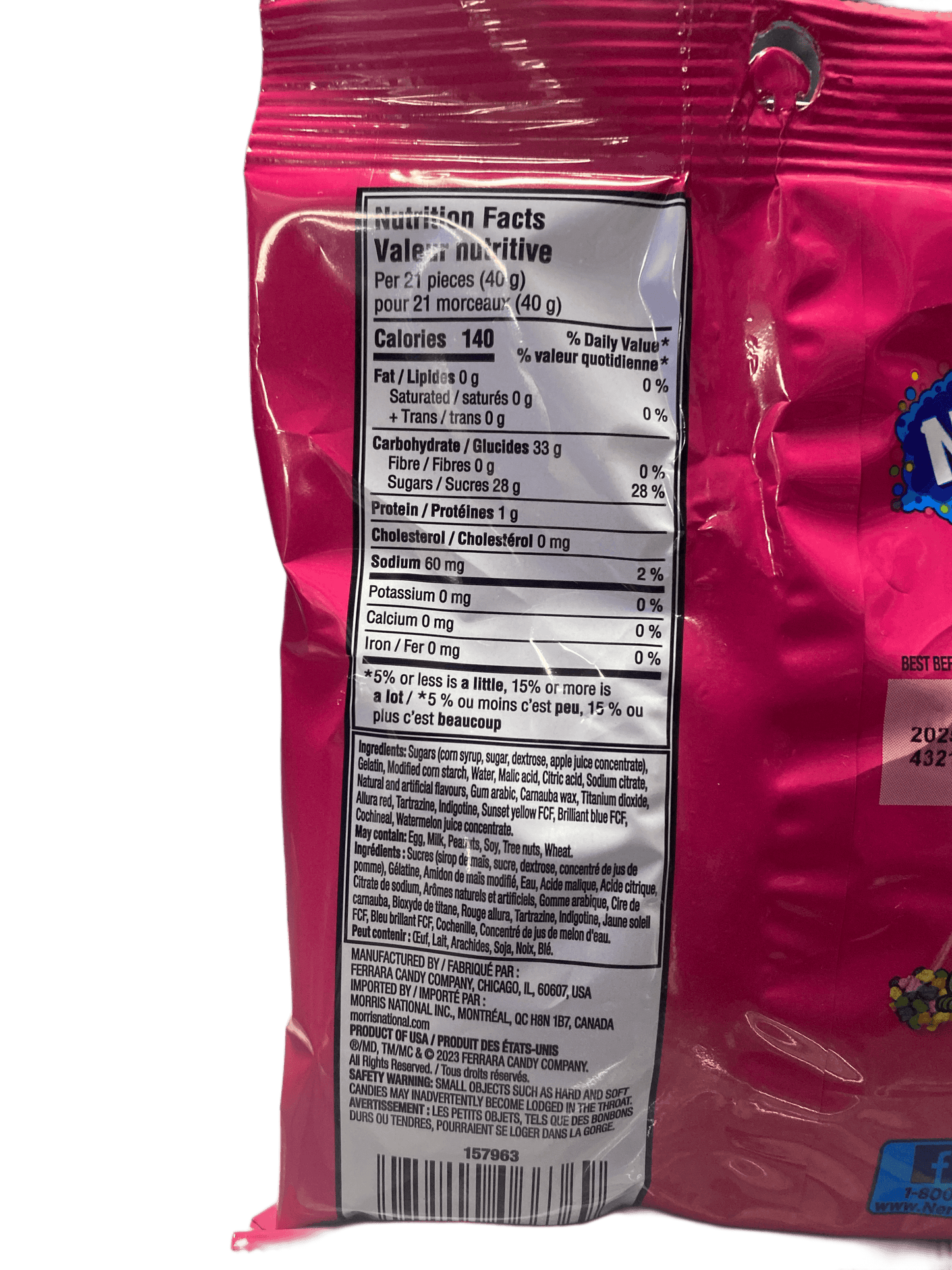 Nerds Gummy Clusters Bag - 5oz - Canadian Edition