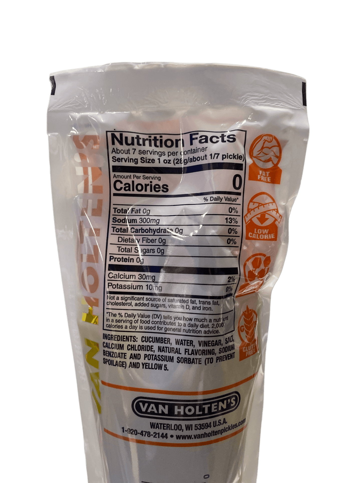 Van Holten’s Sour Sis Jumbo Pickle In A Pouch