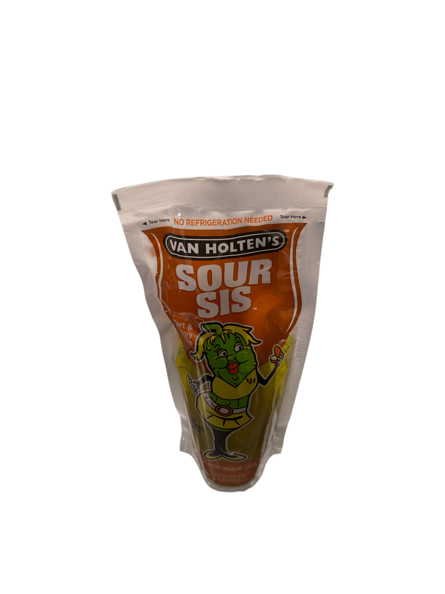 Van Holten’s Sour Sis Jumbo Pickle In A Pouch