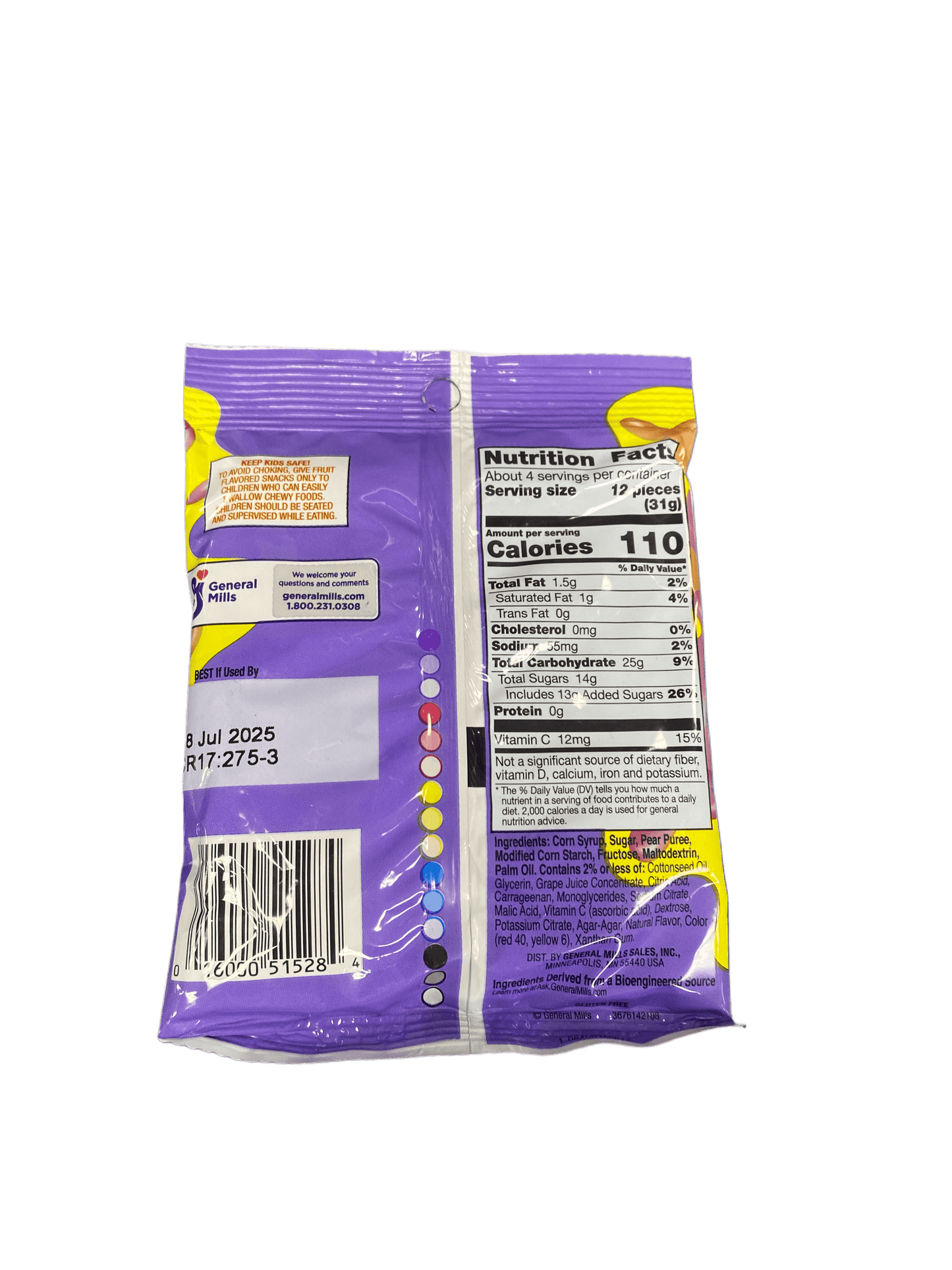 Fruit Gushers Flavor Mixers Bag