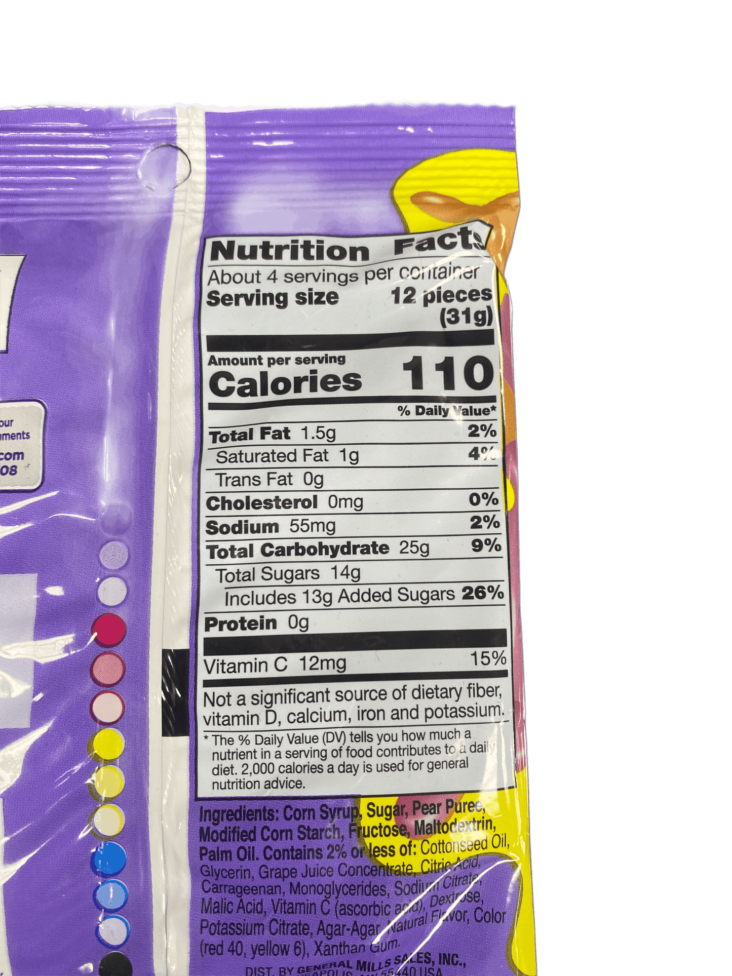 Fruit Gushers Flavor Mixers Bag