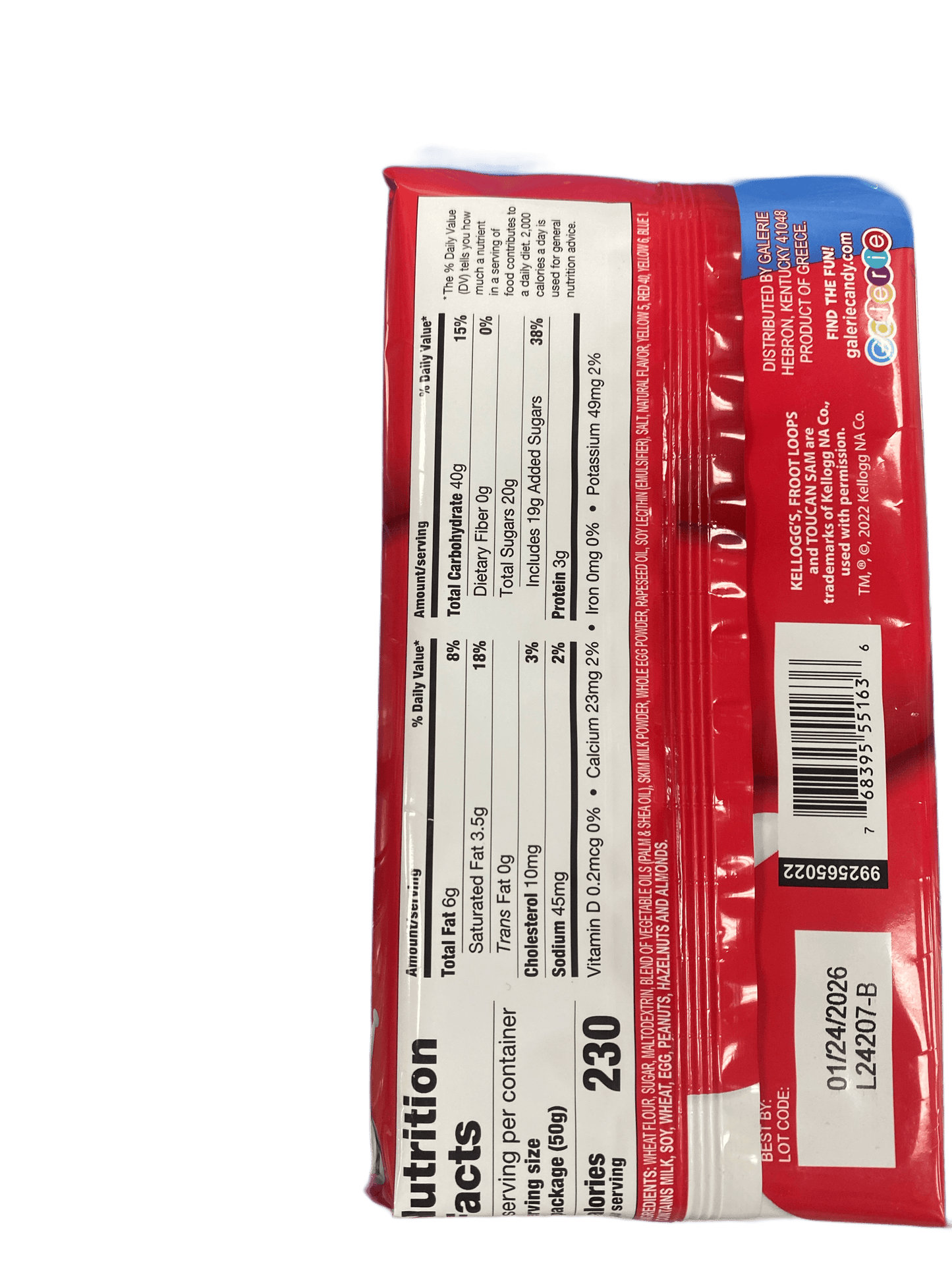 Froot Loops Cereal Straws - 5 Count