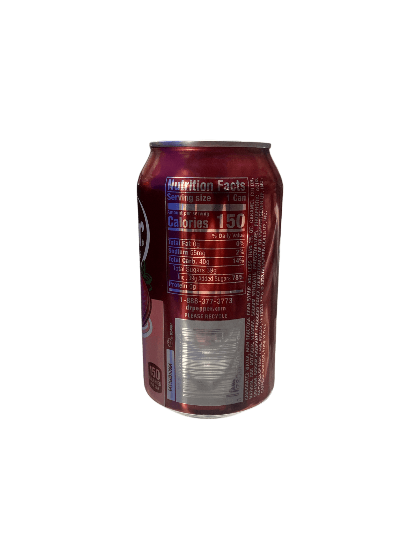 Dr. Pepper Strawberries & Cream Can 355ML - U.S Edition