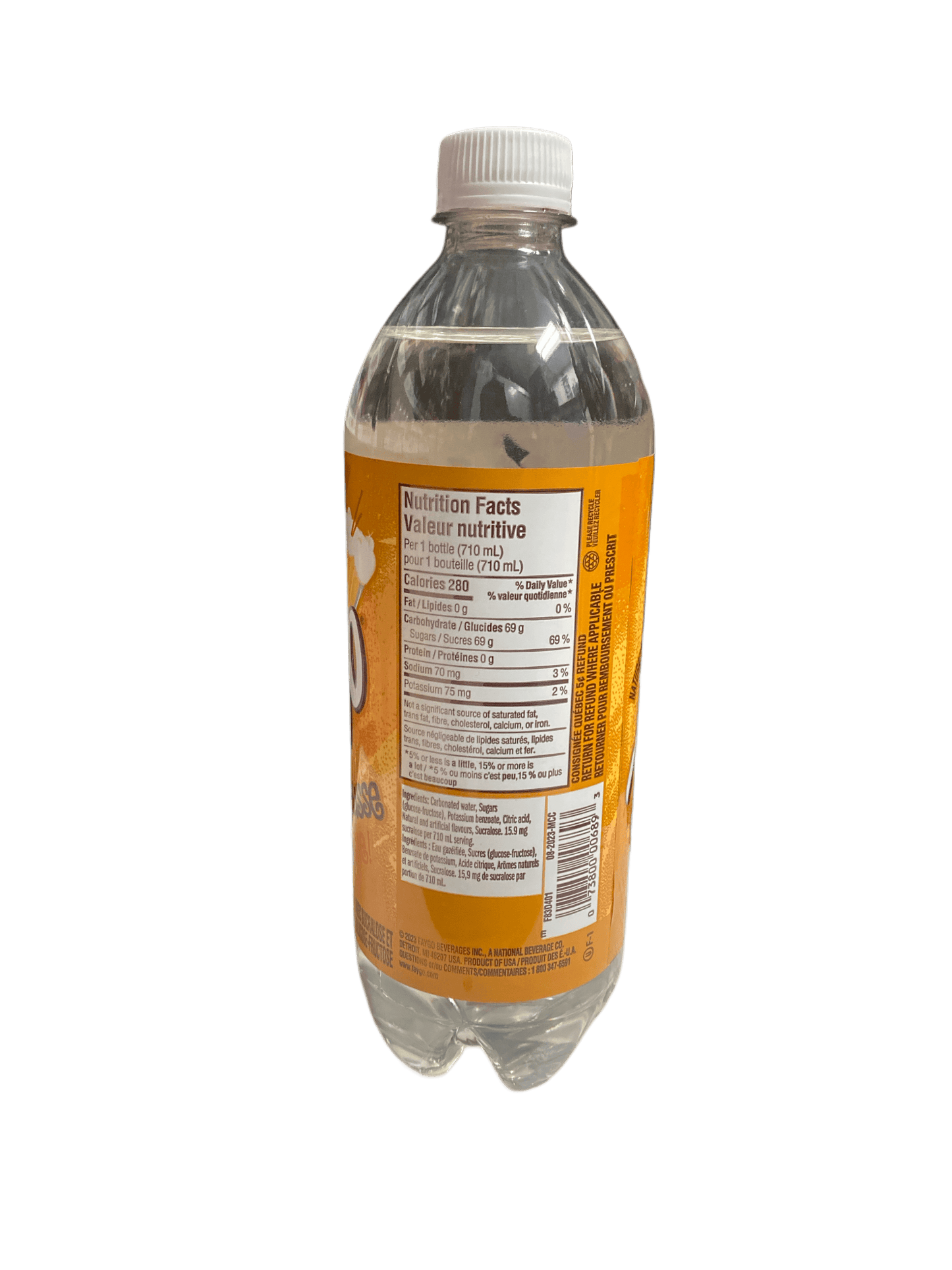 Faygo Creme Soda Drink 710mL