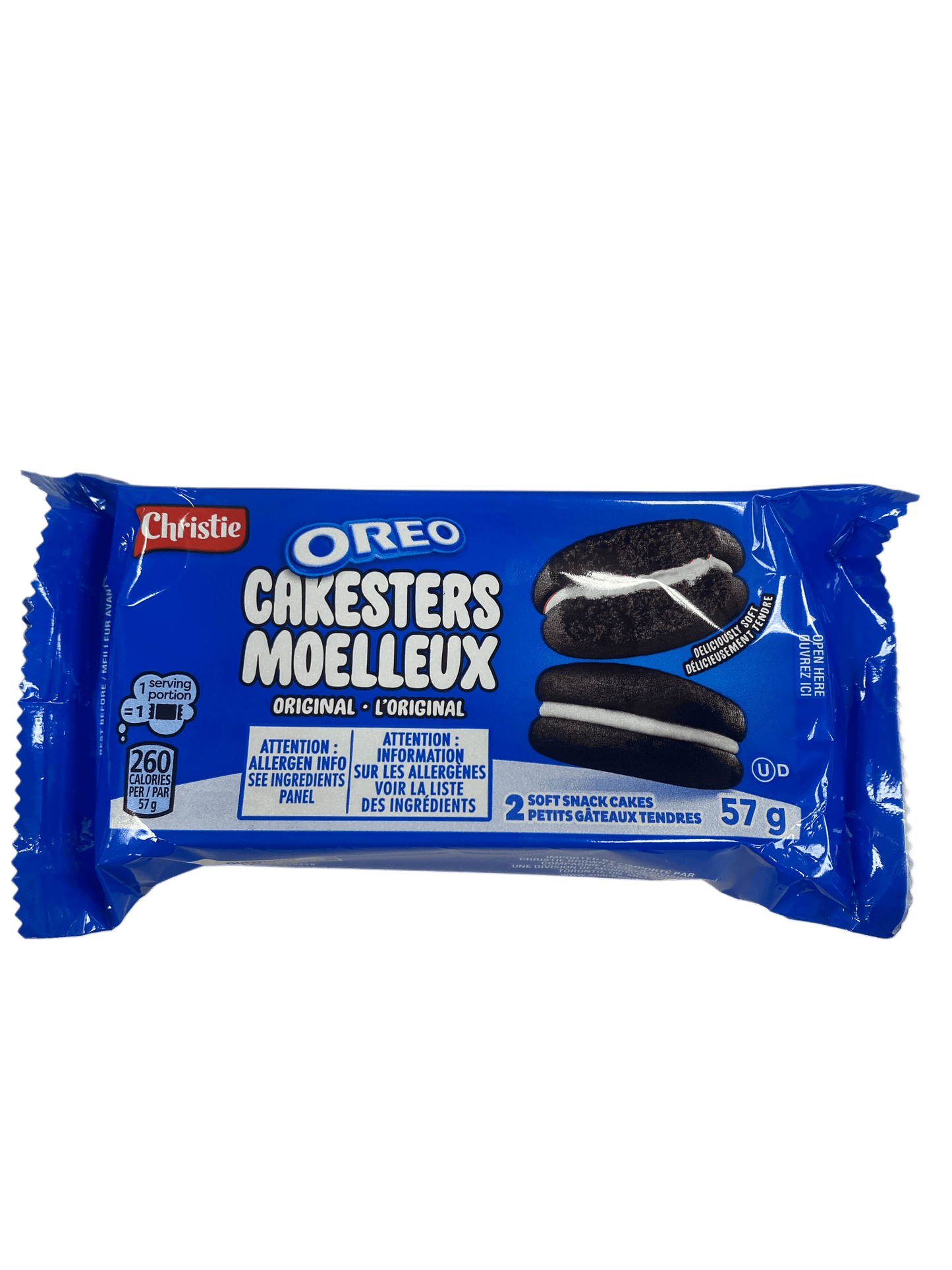 Oreo Cakesters Pack Of 2 Cakes - Canadian Edition