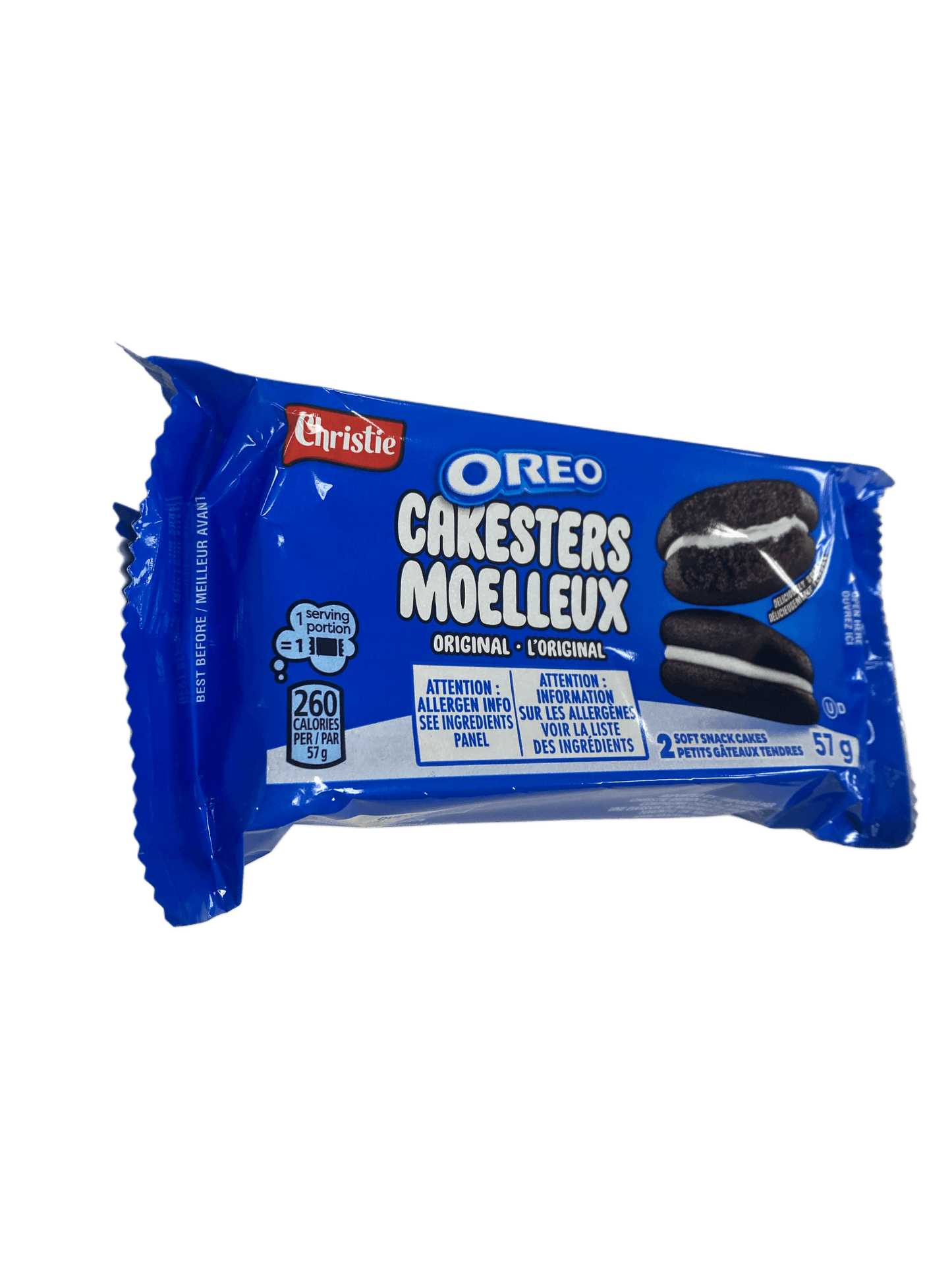 Oreo Cakesters Pack Of 2 Cakes - Canadian Edition