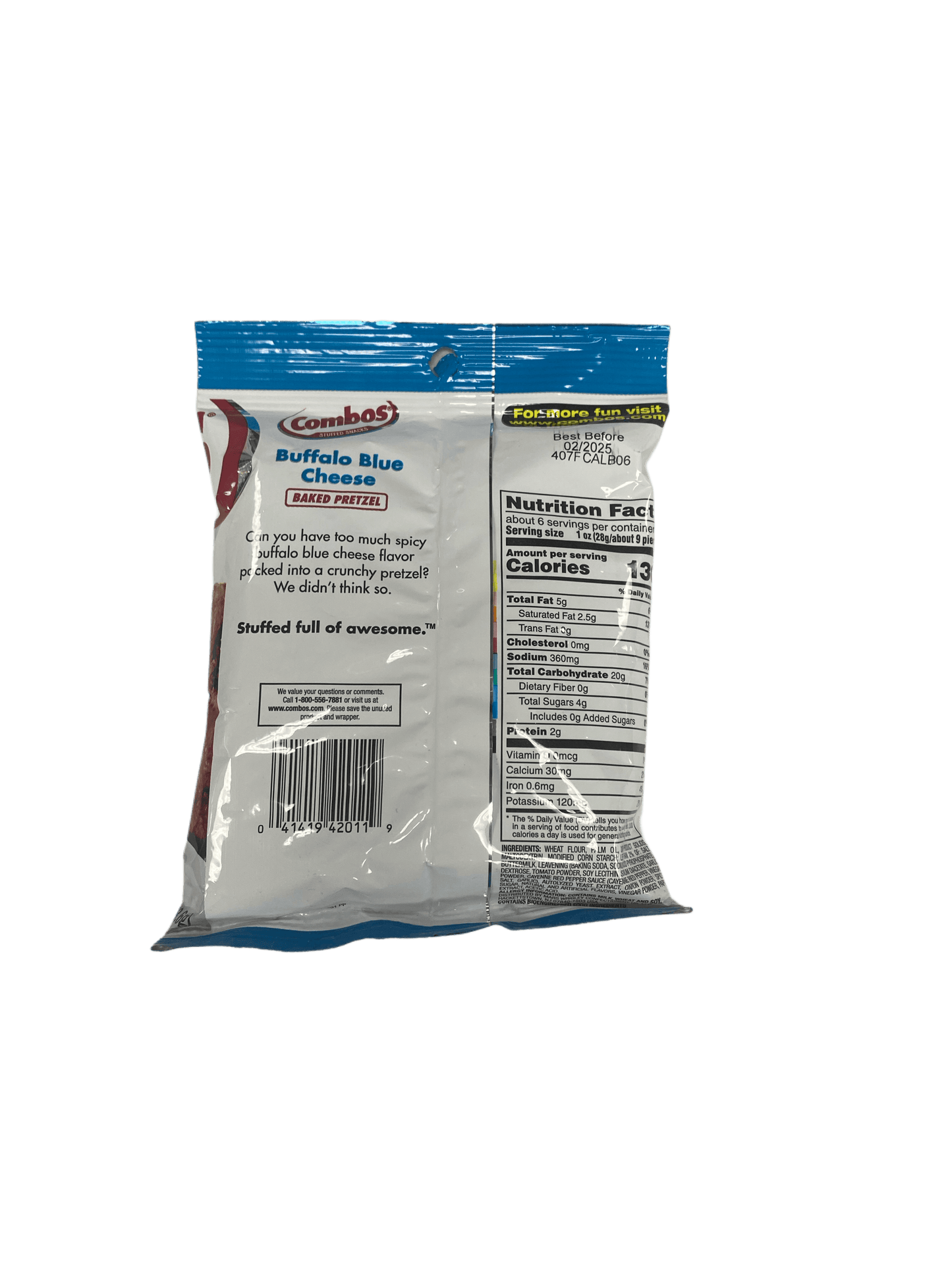 Combos Buffalo Blue Cheese Pretzel BB