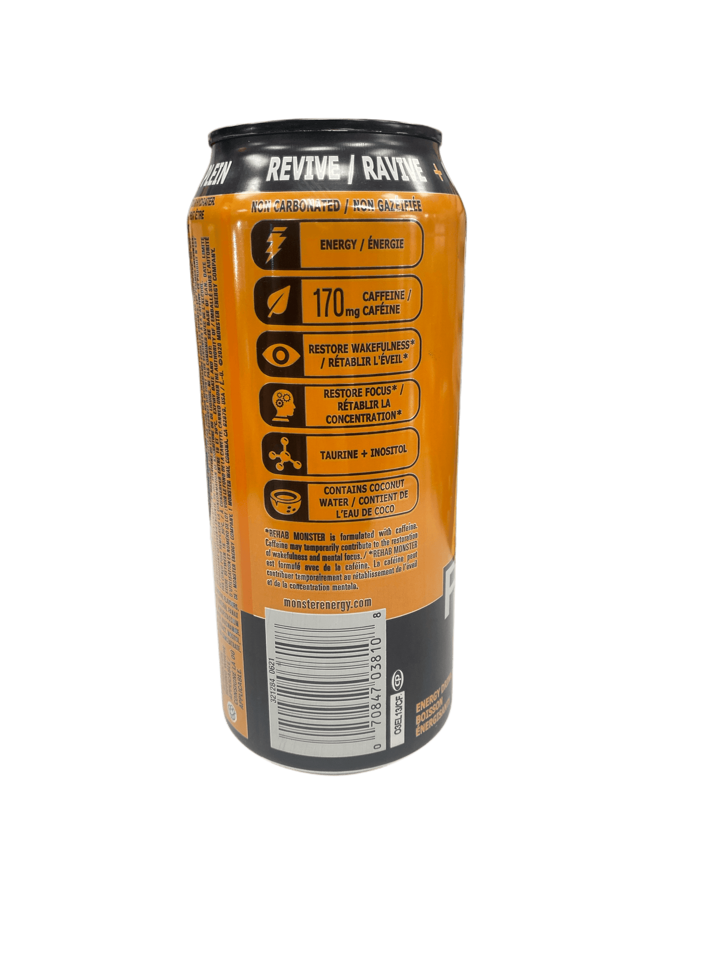 Monster Rehab Peach Tea 473ML - Canadian Edition