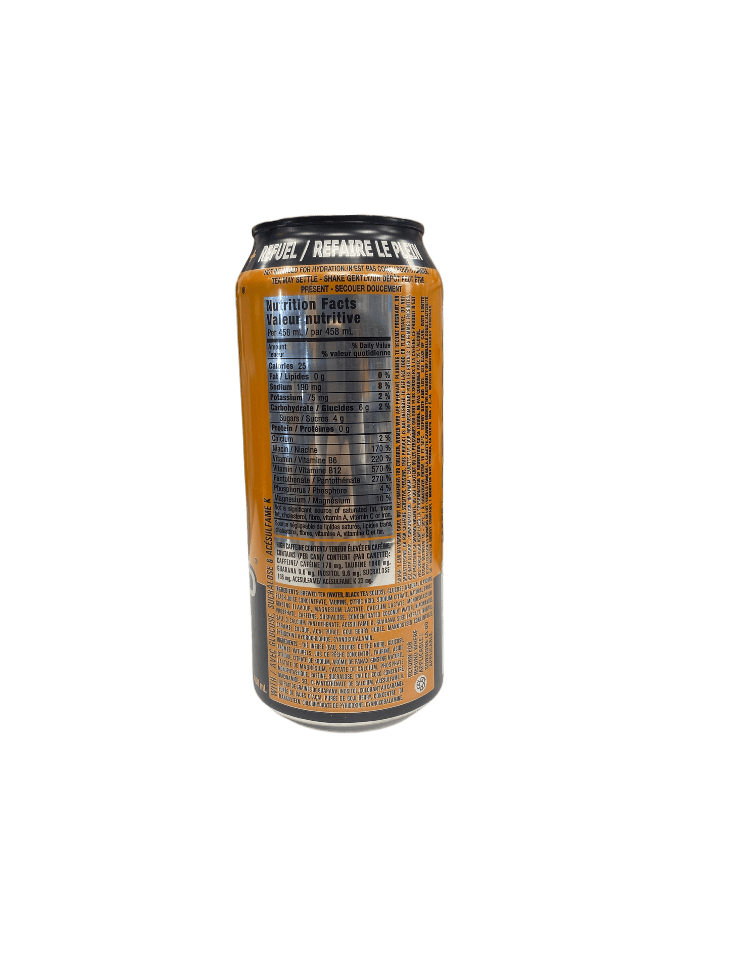 Monster Rehab Peach Tea 473ML - Canadian Edition