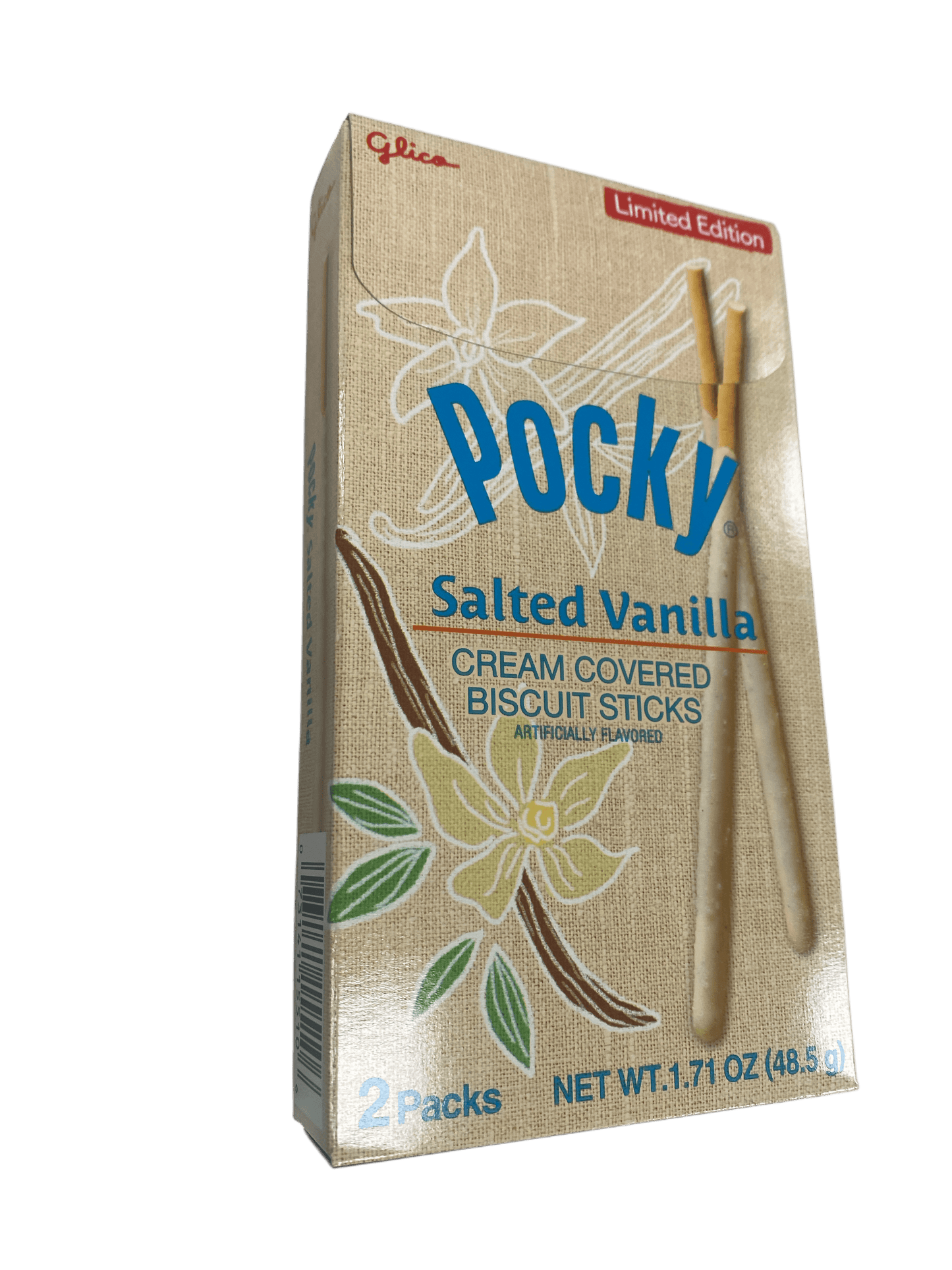 Pocky Salted Vanilla Cream Covered Biscuit Sticks 1.71OZ