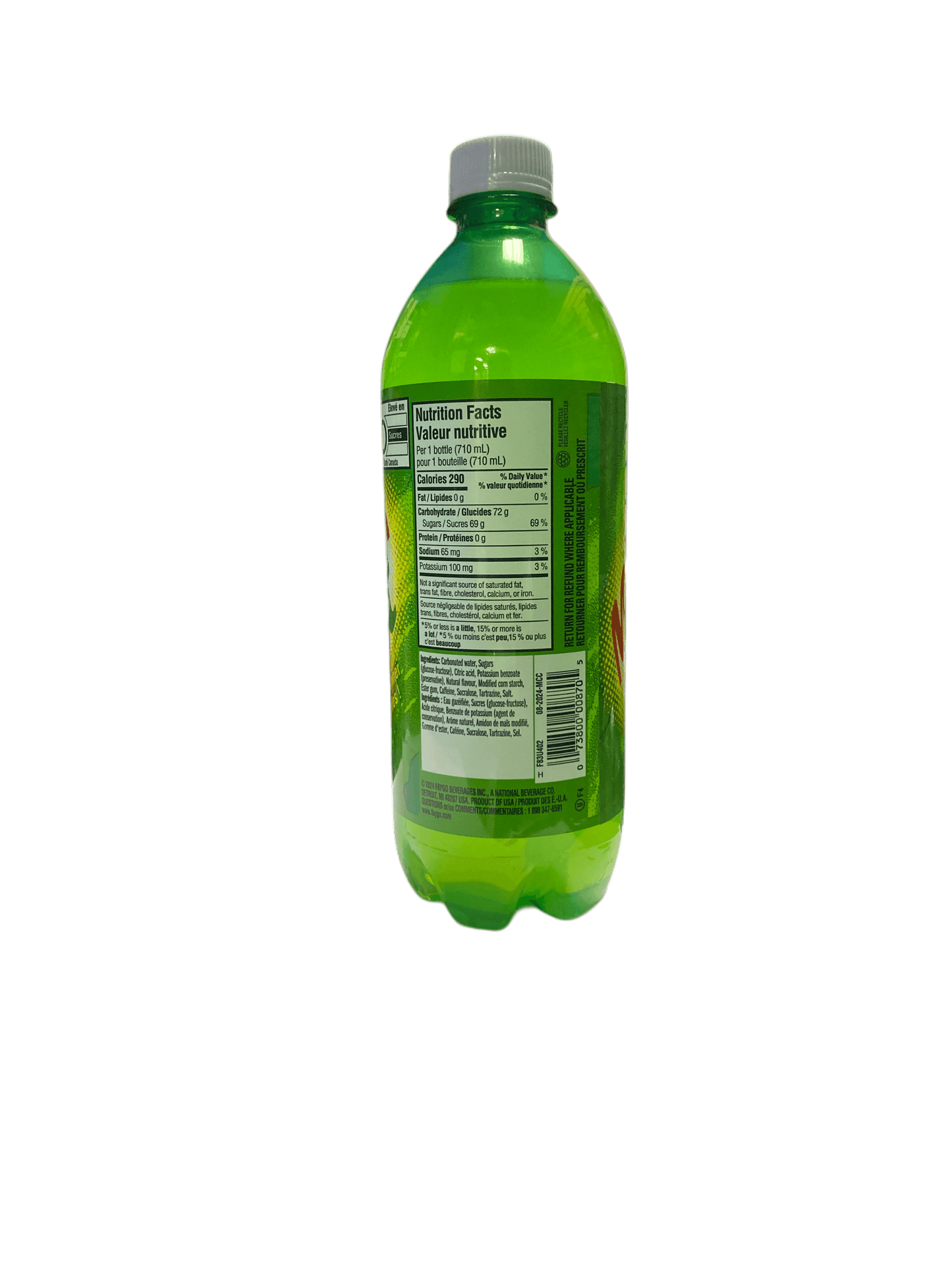 Faygo Moon Mist Drink 710mL - U.S Edition