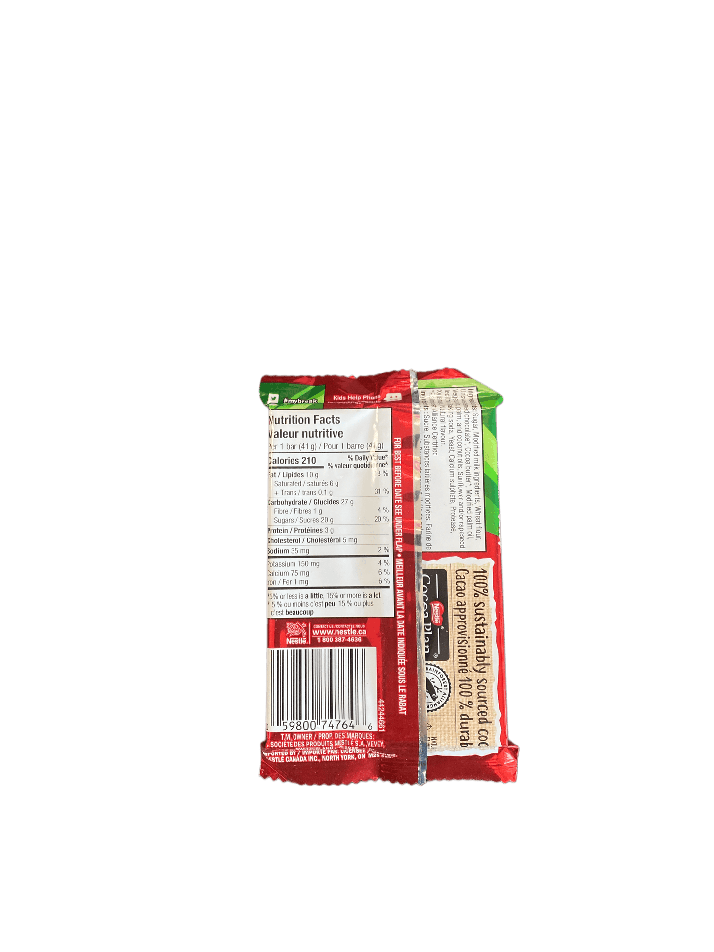 Kit Kat Hazelnut Chocolate Bar 41G