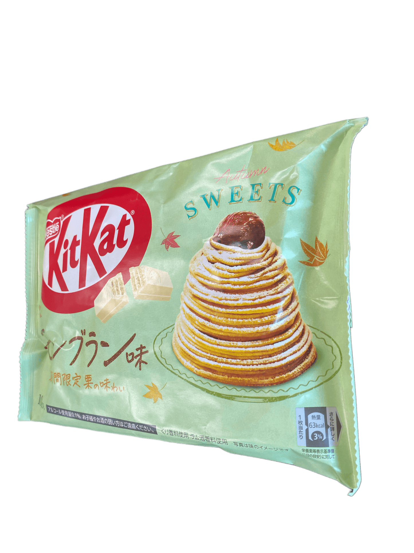 Kit Kat Mont Blanc Chocolate Wafer Bar Pack 10 - Japanese Edition