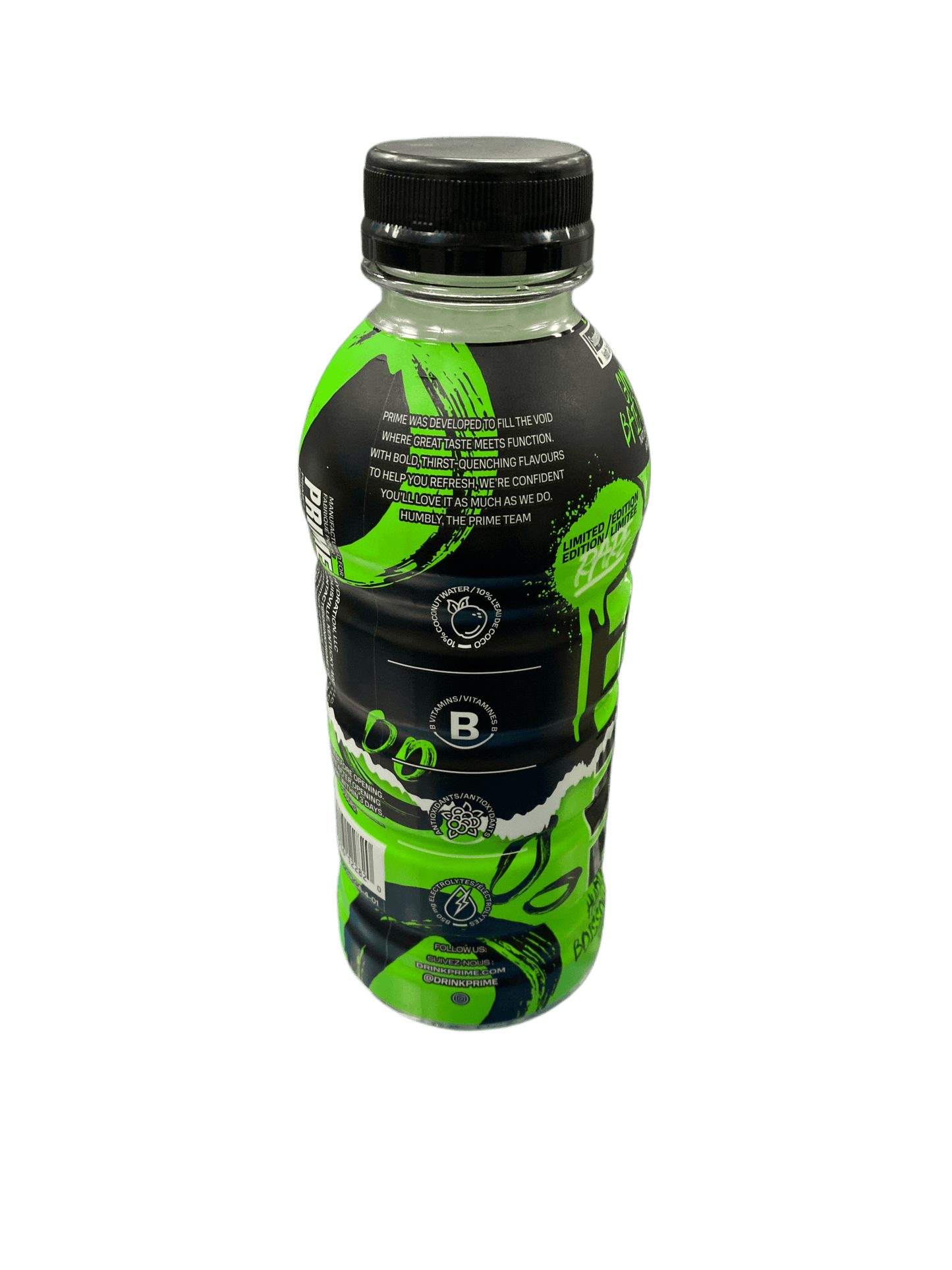 Prime Hydration Glowberry - Canada Rare Bottle Edition