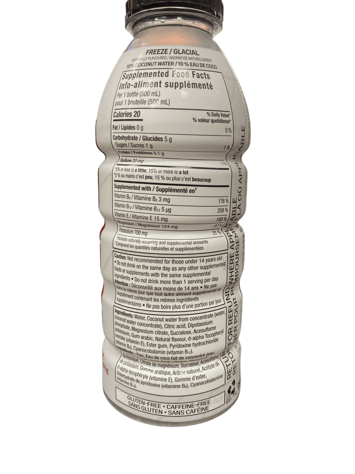 Prime Hydration NBA Toronto Raptors 2024 Drink - Canadian Edition