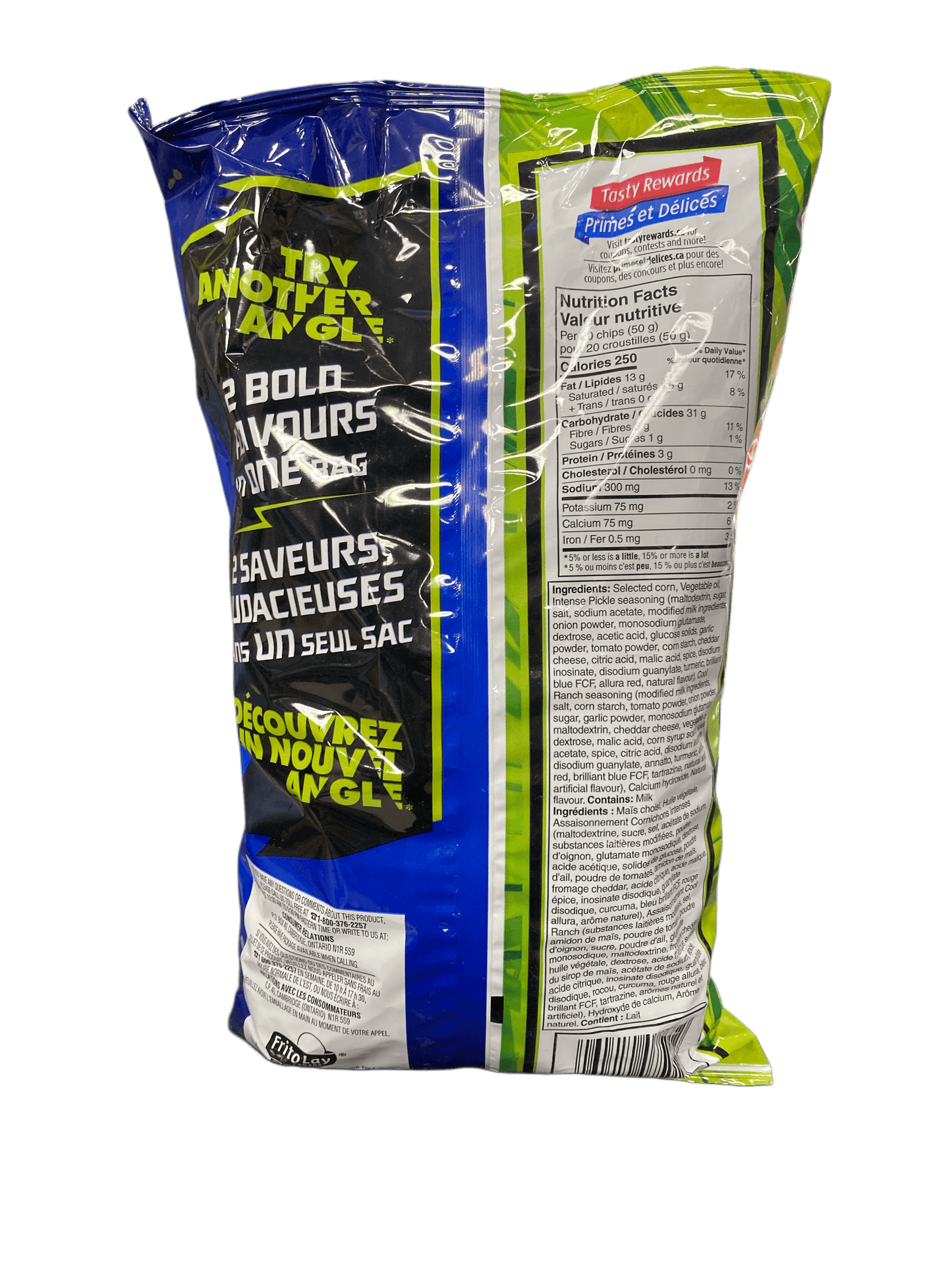 Doritos Collisions - Tangy Pickle & Cool Ranch Chips - 210G