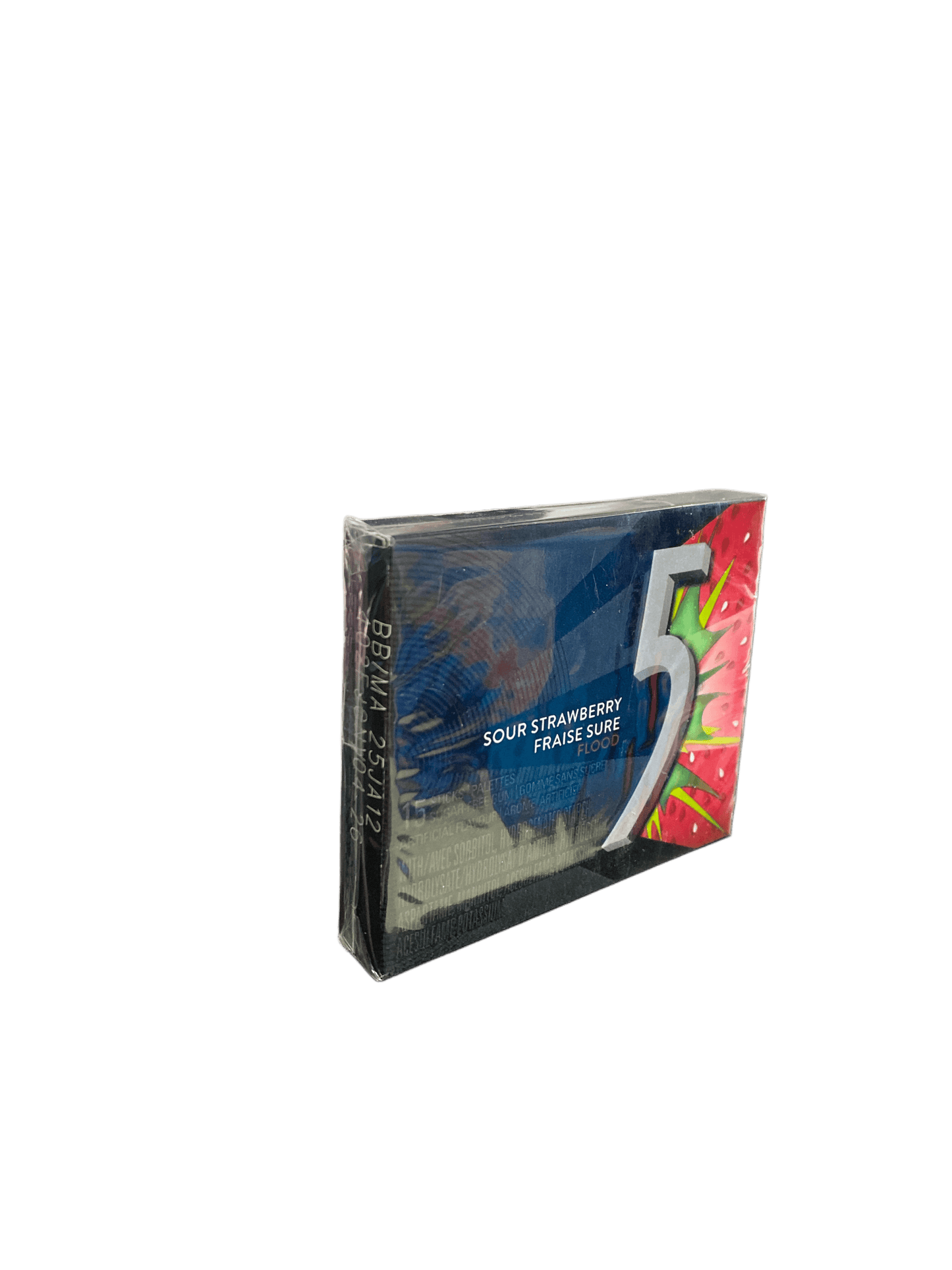 5 Gum Sour Strawberry 15 Pieces - Canadian Edition