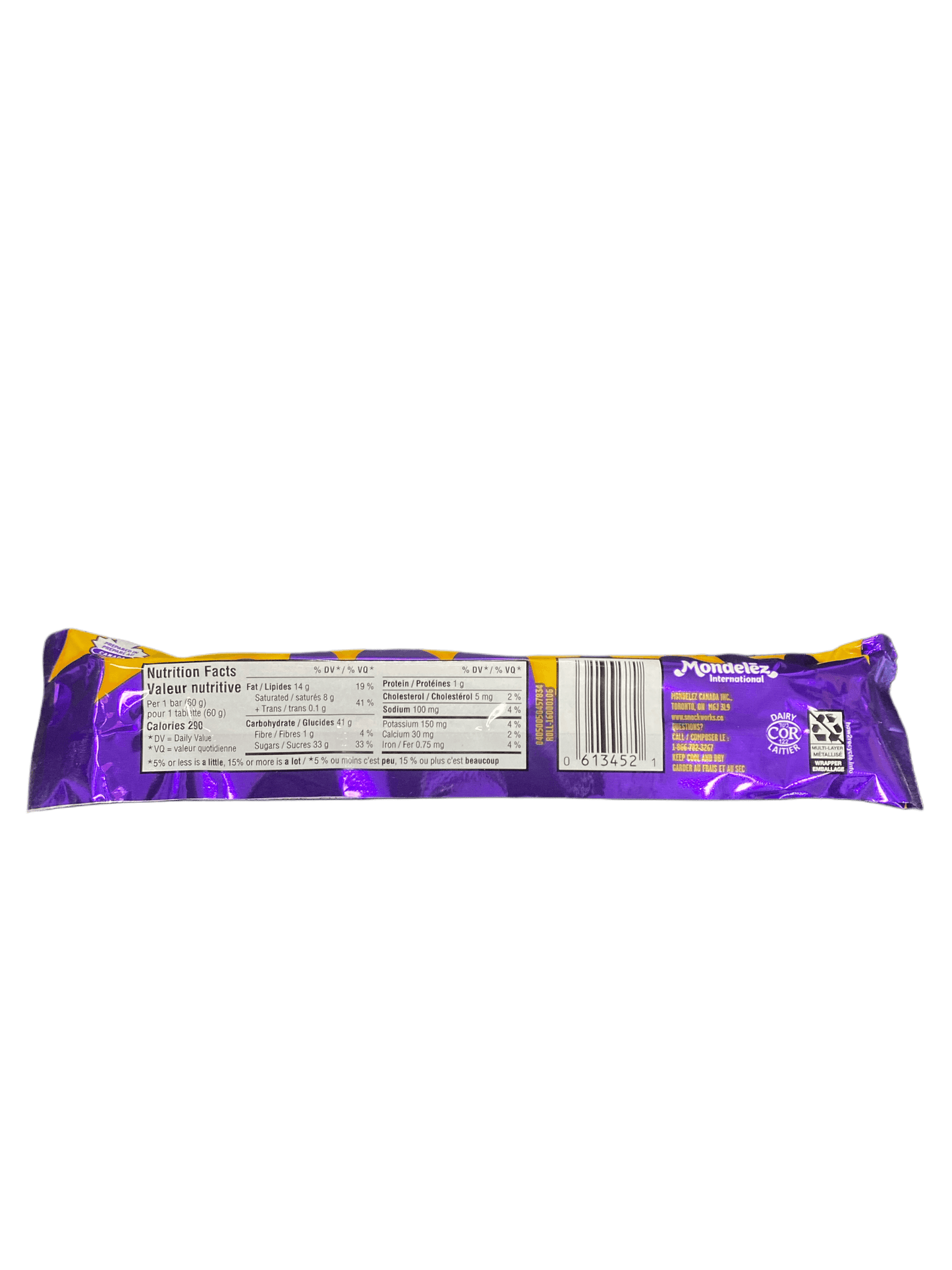 Cadbury Mr. Big Chocolate Bar 60G Canadian Edition